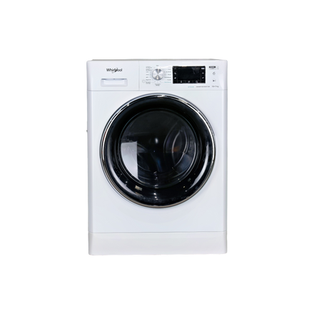 Lave-Linge Sechant 10 kg Reconditionné WHIRLPOOL FFWDD1074269BCVFR : vue de face