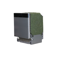 Lave-Vaisselle Encastrable 13 Cvts Reconditionné SIEMENS SN63HX10TF : vue du côté gauche