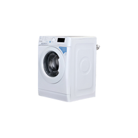 Lave-Linge Hublot 8 kg Reconditionné INDESIT BWE81496XWVFR : vue du côté gauche