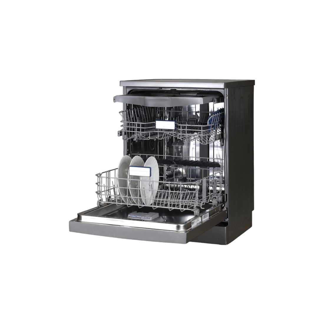 Lave-Vaisselle Pose Libre 16 Cvts Reconditionné BEKO BDFN38641XC : vue de l'intérieur