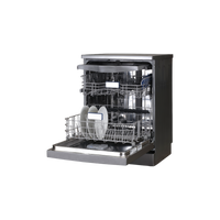 Lave-Vaisselle Pose Libre 16 Cvts Reconditionné BEKO BDFN38641XC : vue de l'intérieur