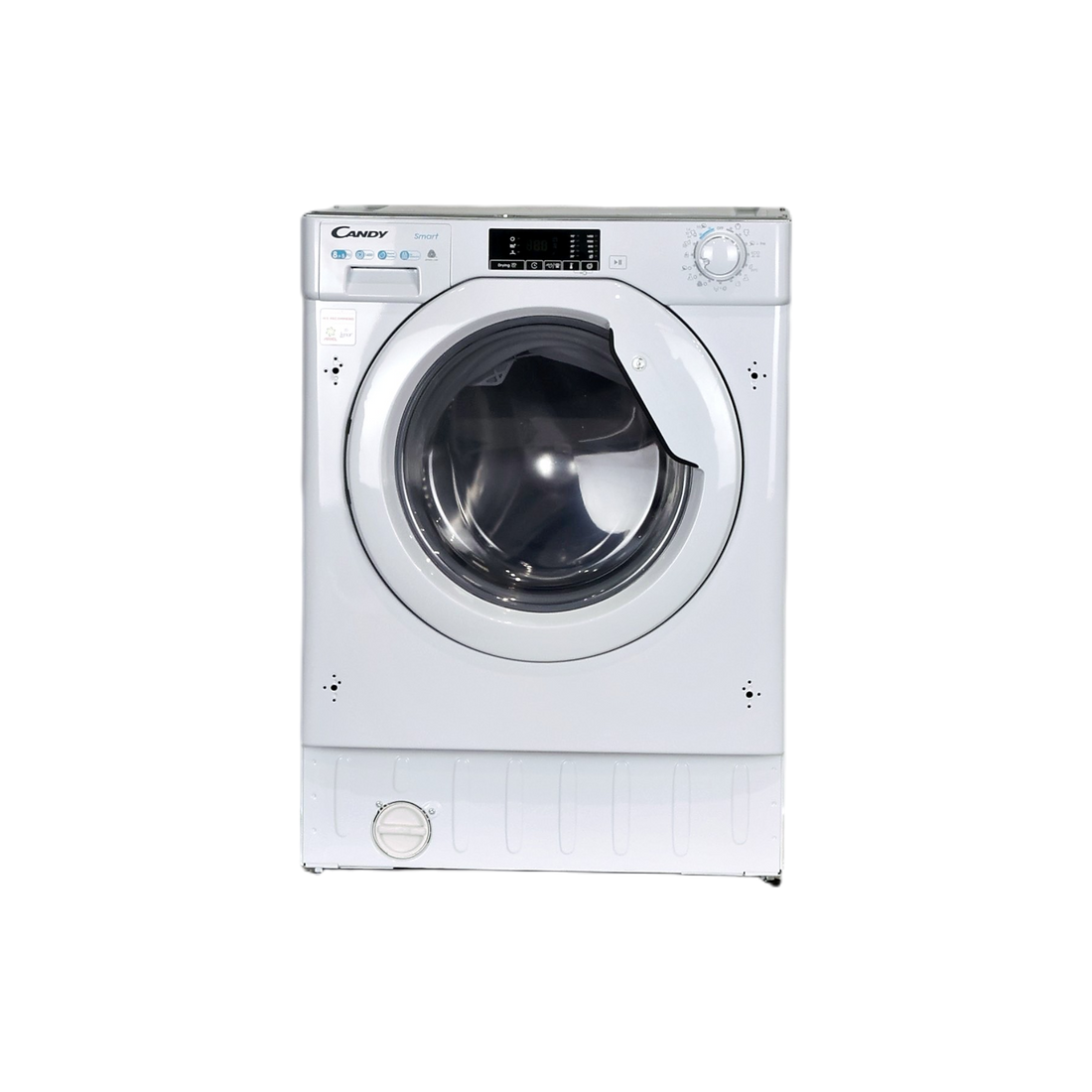 Lave-Linge Sechant 8 kg Reconditionné CANDY CBD485D1E/1-S : vue de face