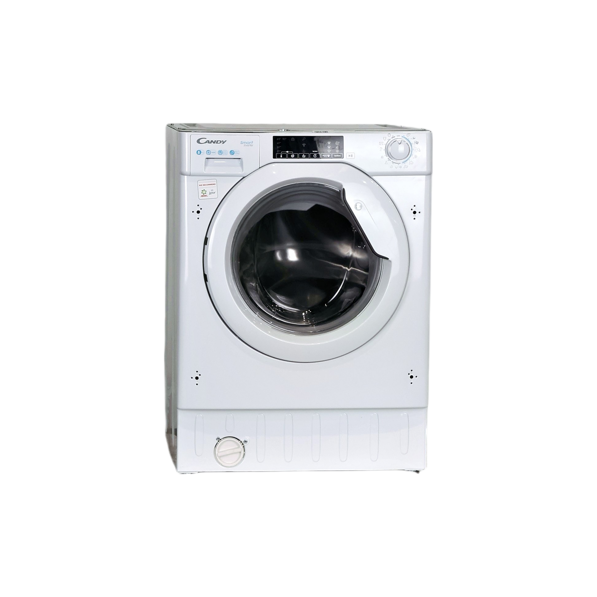 Lave-Linge Hublot 8 kg Reconditionné CANDY CBW48TWME-S : vue de face