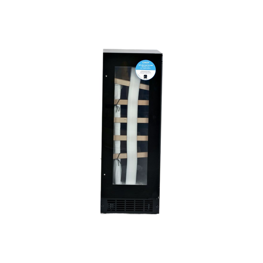 Cave À Vin Encastrable 20 Bouteilles Reconditionné CANDY CCVB 30/1 : vue de face