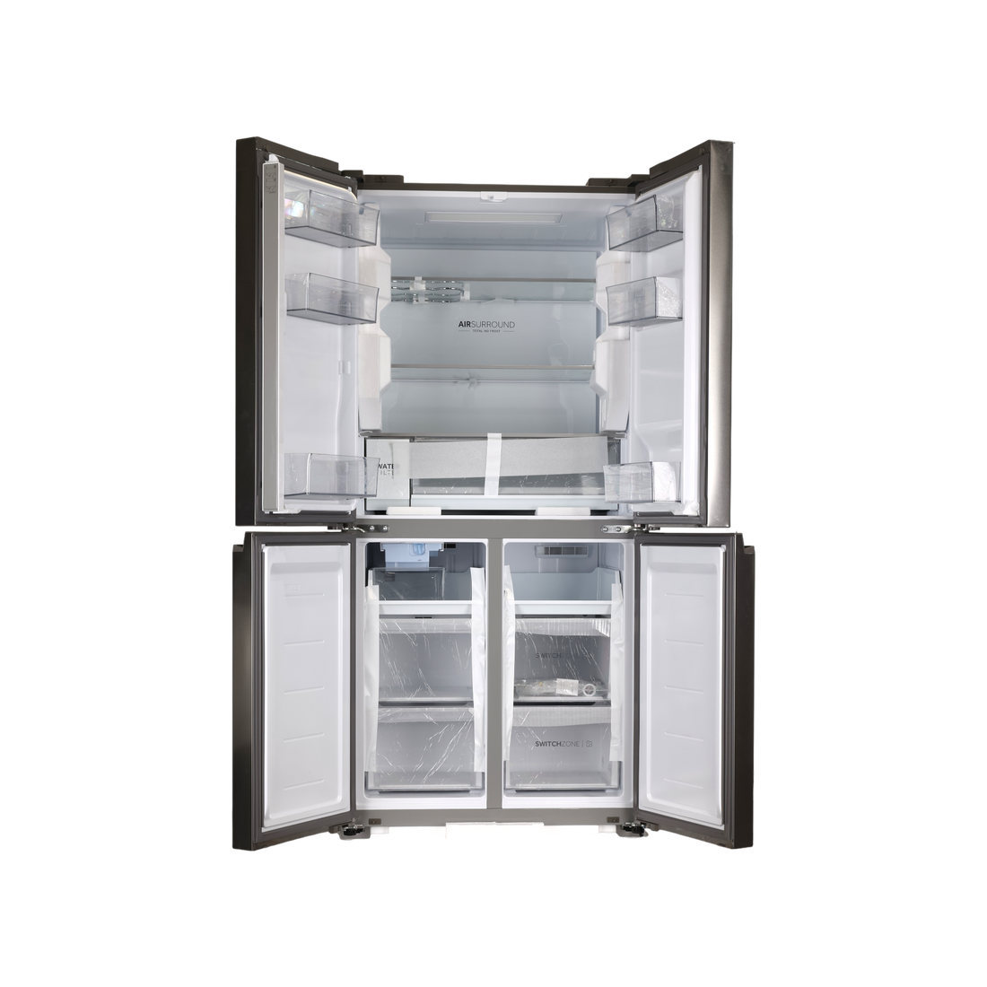 Réfrigérateur Multi-Portes 504 L Reconditionné HAIER HCW58F18EHMP : vue de l'intérieur