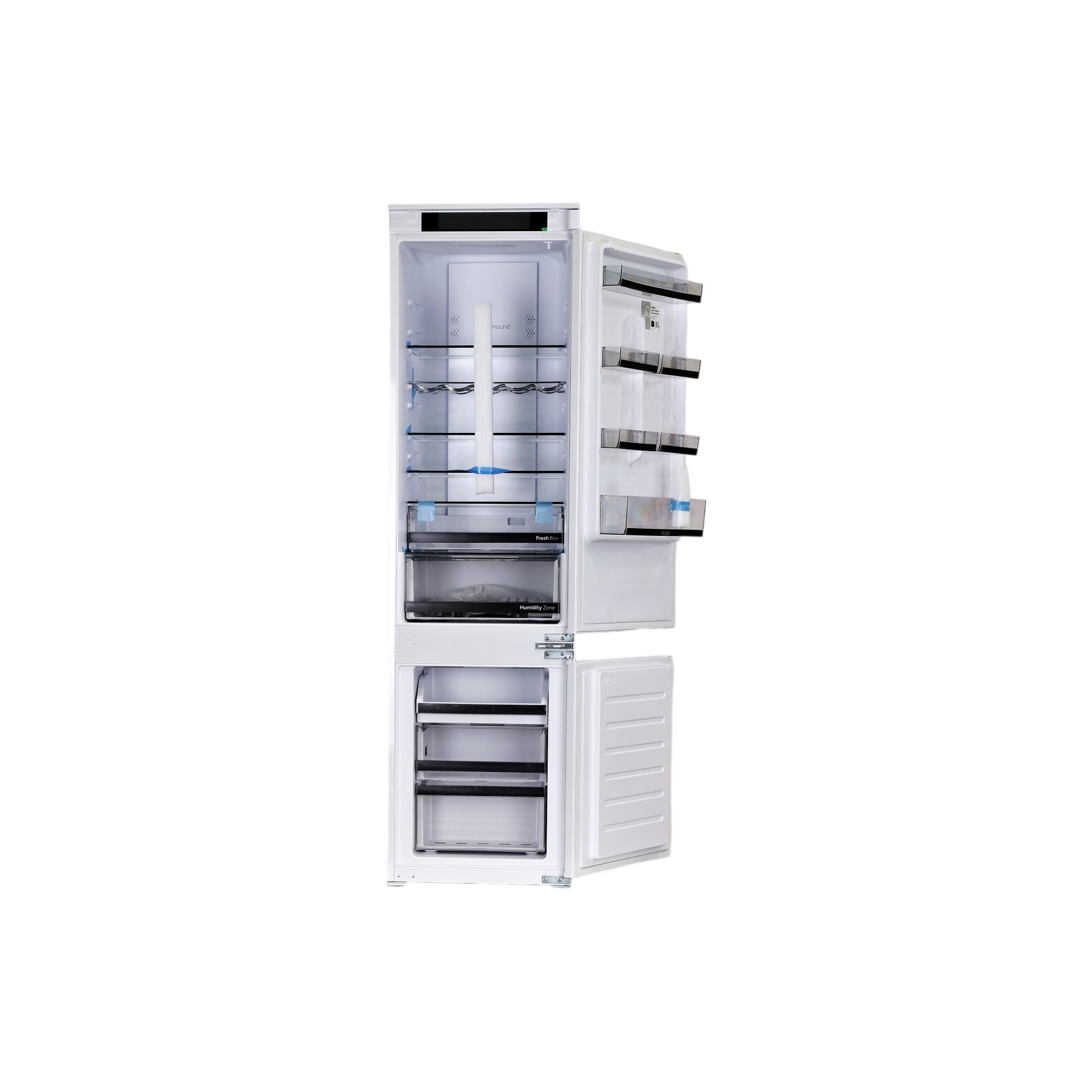 Réfrigérateur Encastrable 281 L Reconditionné HAIER HBW5519E : vue de l'intérieur