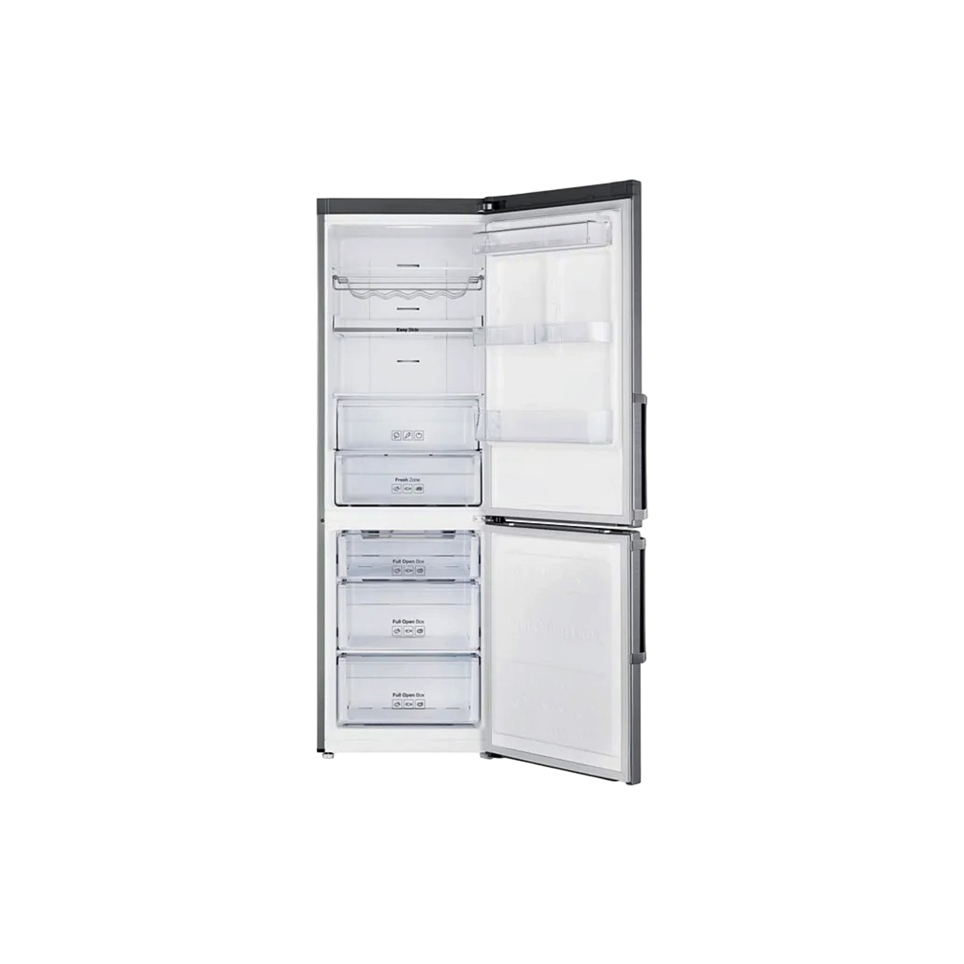 Réfrigérateur Avec Congélateur 339 L Reconditionné SAMSUNG RB33J3515S9 : vue du côté droit