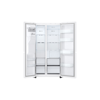 Réfrigérateur Américain 638 L Reconditionné LG GSLC40SWPE : vue de l'intérieur