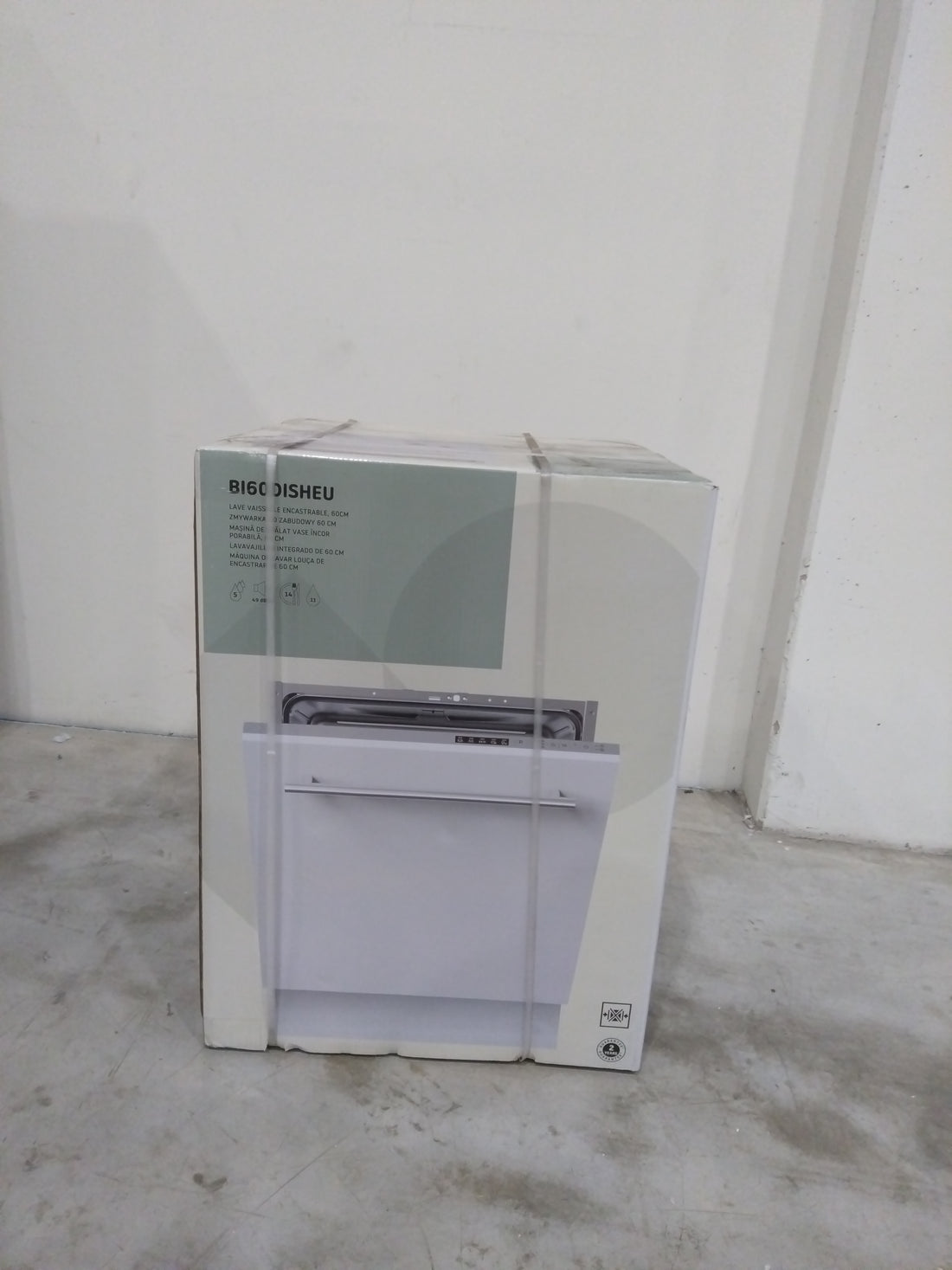 Lave-Vaisselle Encastrable 14 Cvts Reconditionné KINGFISHER BI60DISHEU : détails