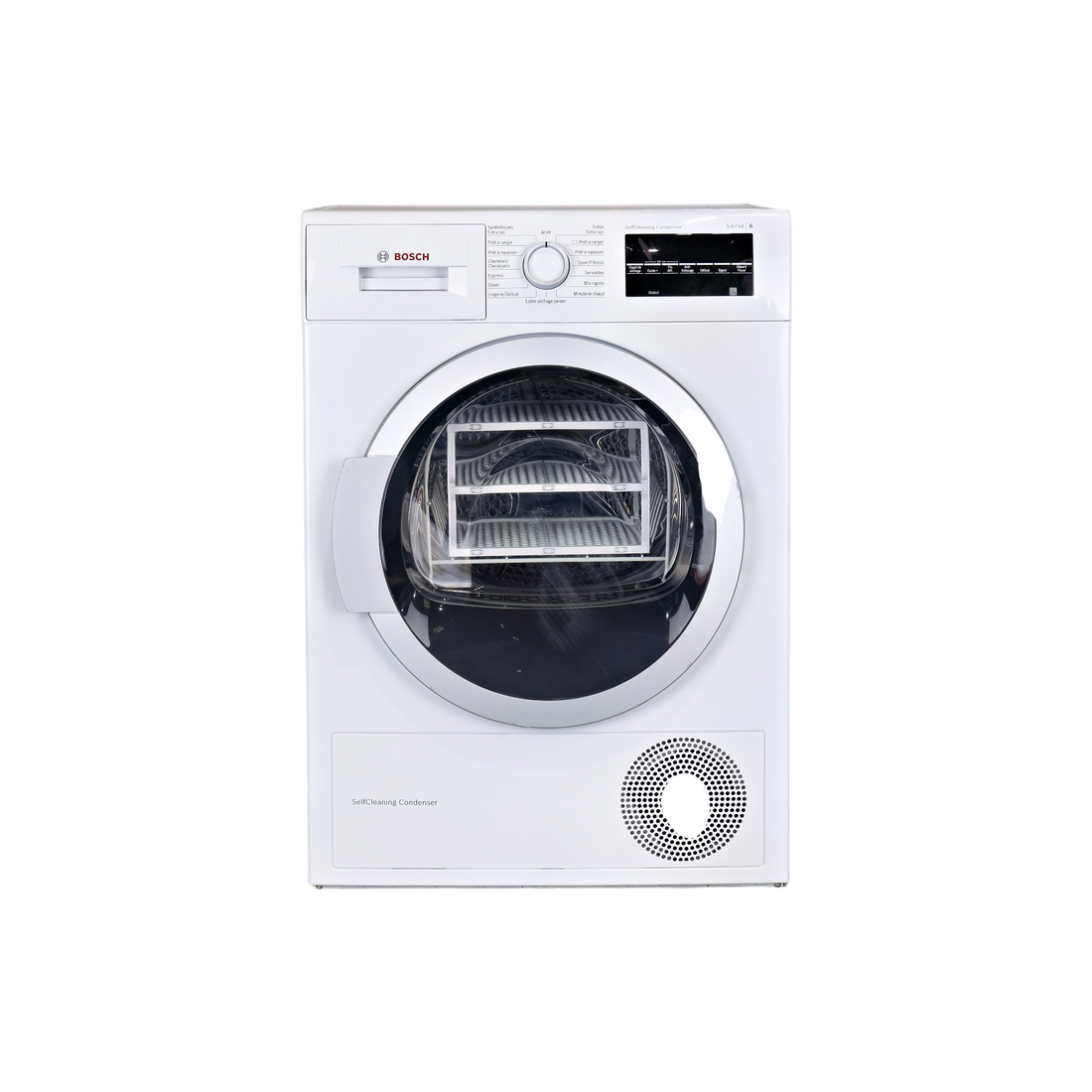 Seche-Linge Pompe À Chaleur 9 kg Reconditionné BOSCH WTW87490FF : vue de face