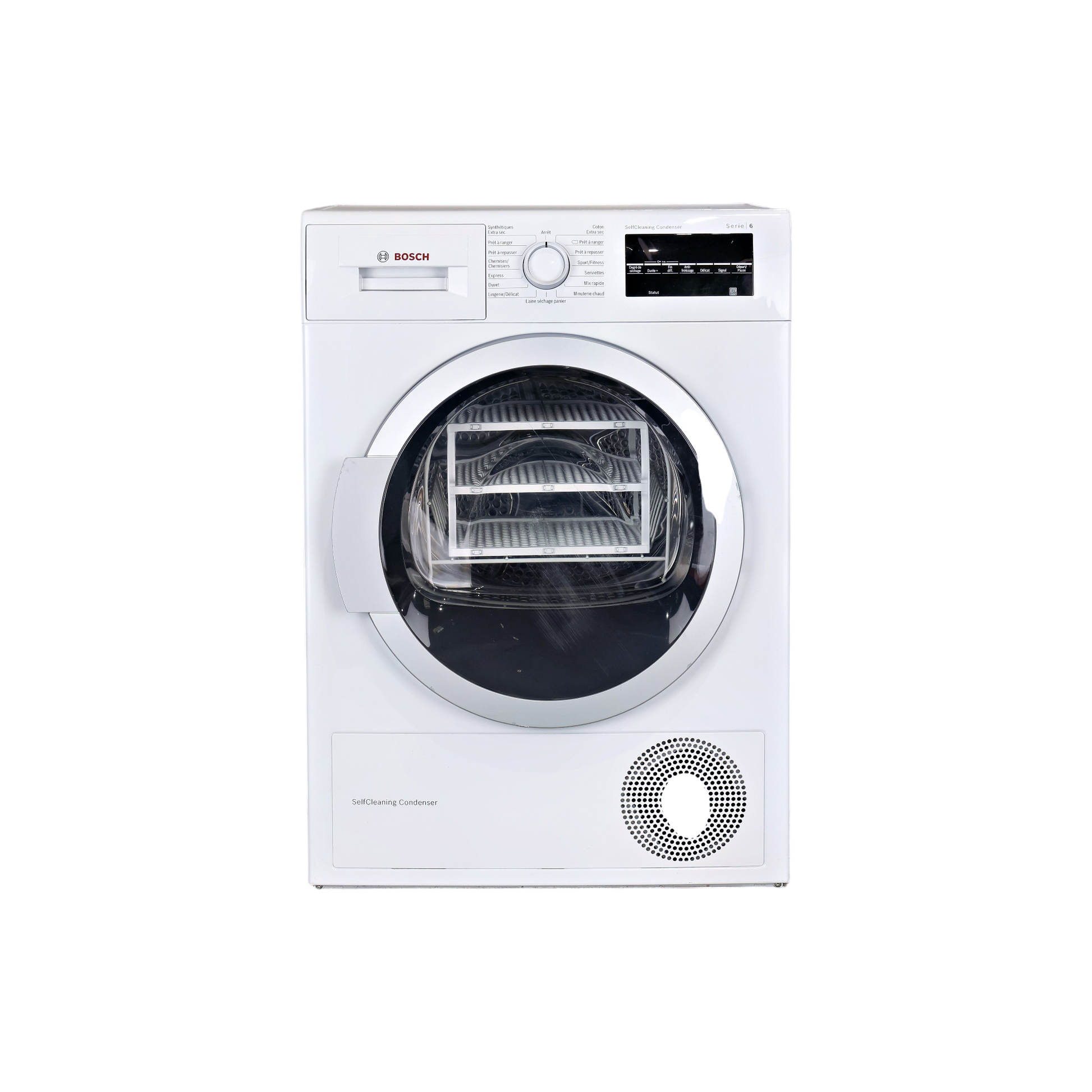 Seche-Linge Pompe À Chaleur 9 kg Reconditionné BOSCH WTW87490FF : vue de face