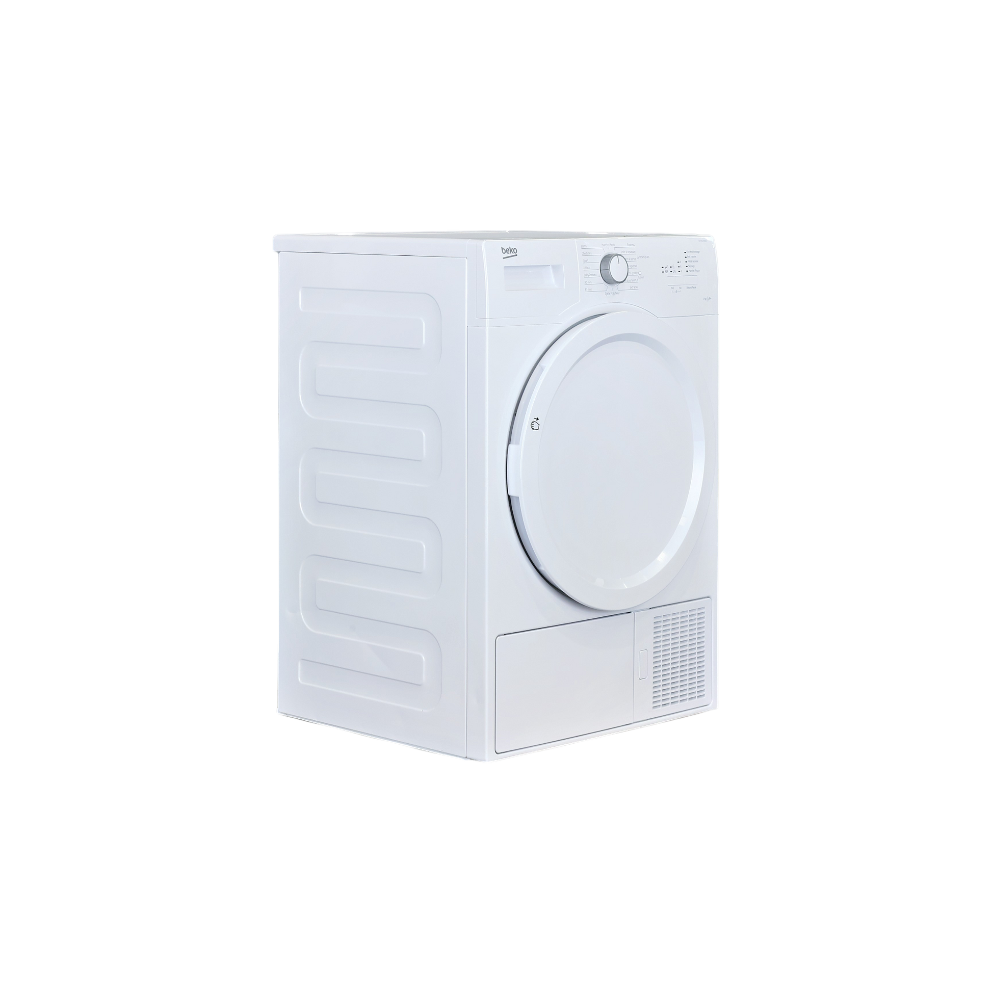 Seche-Linge Pompe À Chaleur 7 kg Reconditionné BEKO DS7331PA0W : vue du côté droit