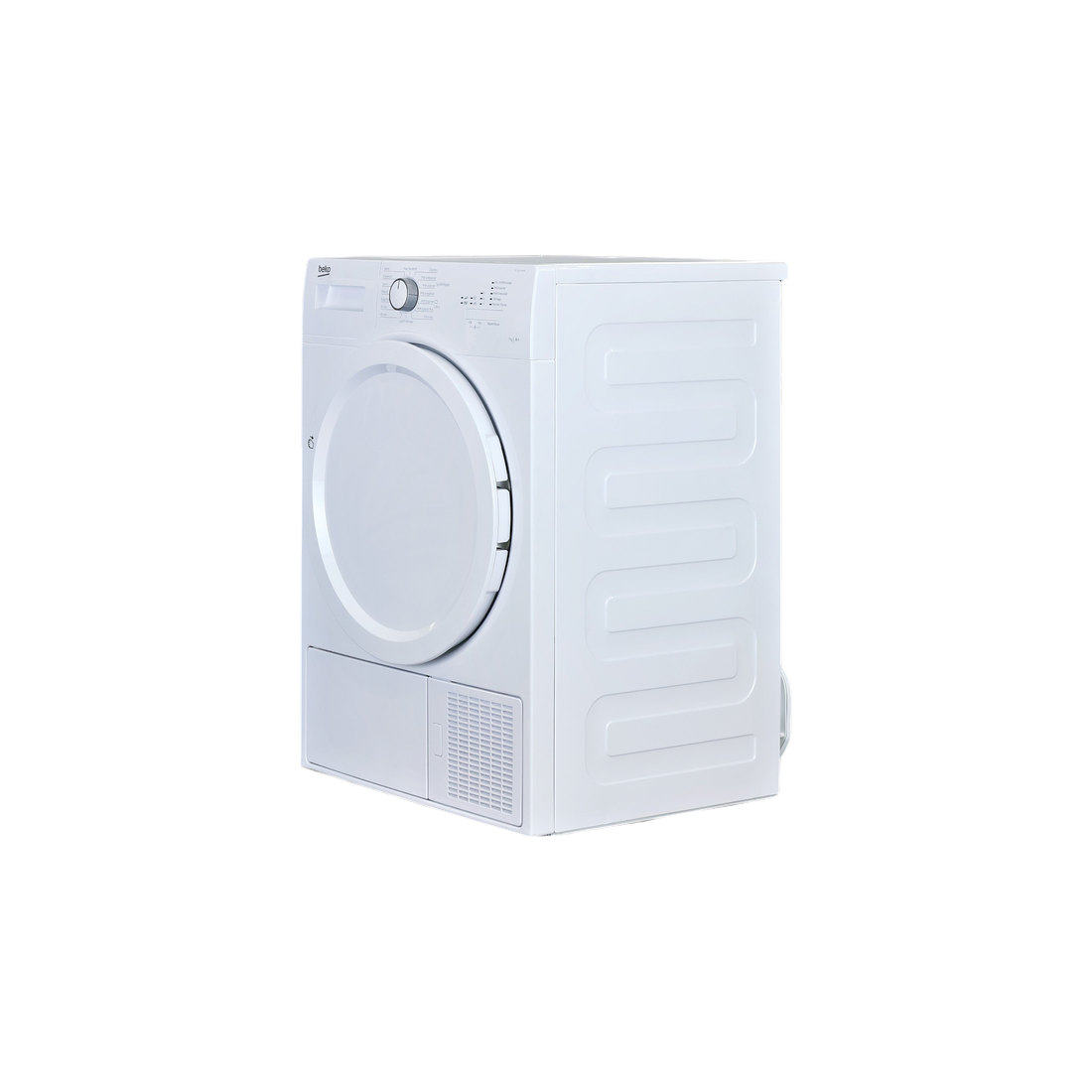Seche-Linge Pompe À Chaleur 7 kg Reconditionné BEKO DS7331PA0W : vue du côté gauche
