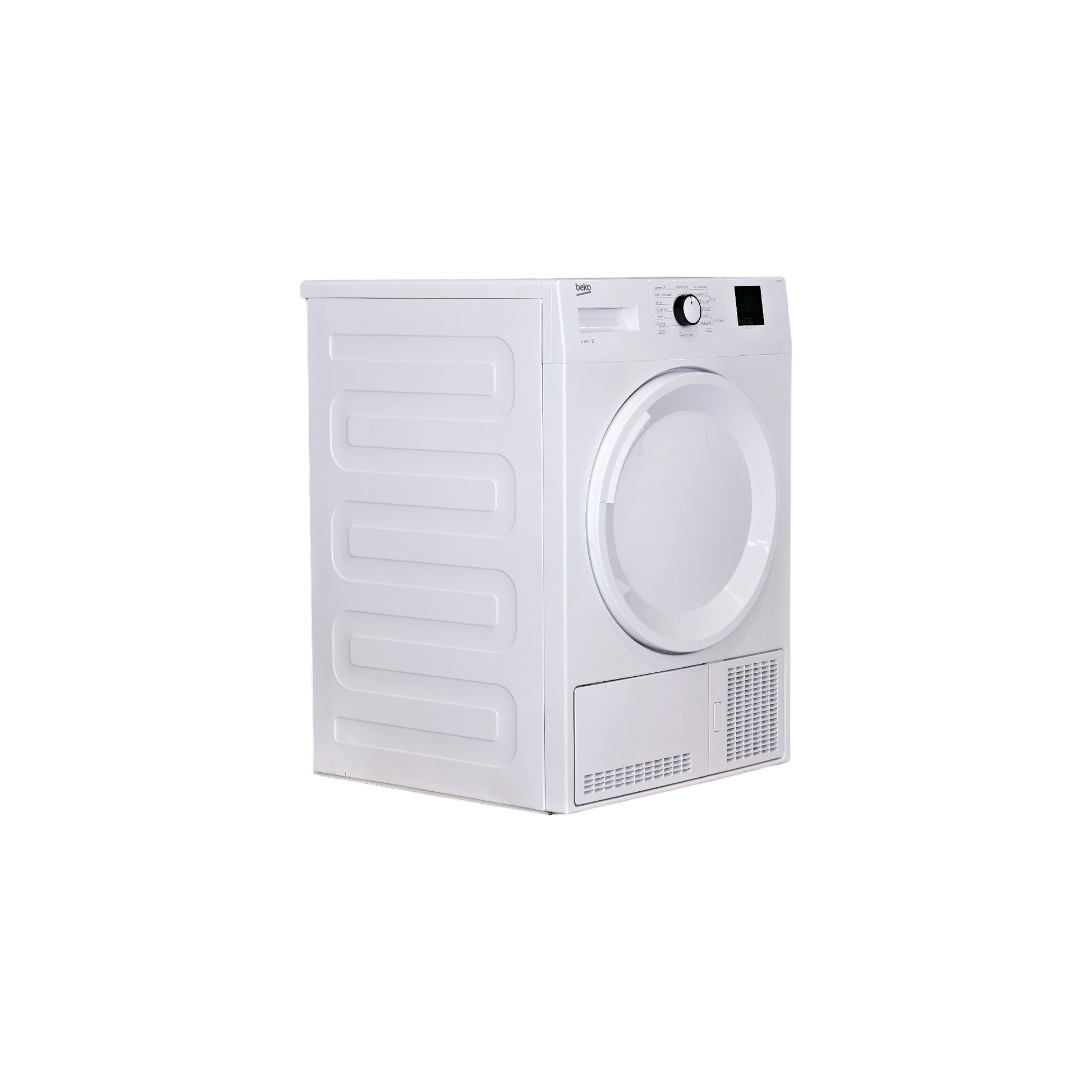 Seche-Linge Condensation 10 kg Reconditionné BEKO SLC10W2 : vue du côté droit