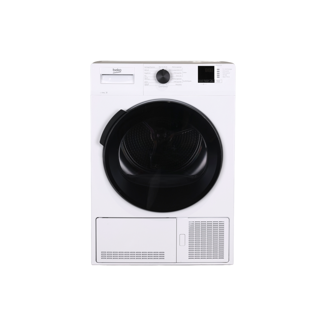 Seche-Linge Condensation 10 kg Reconditionné BEKO DU10112CX0W : vue de face