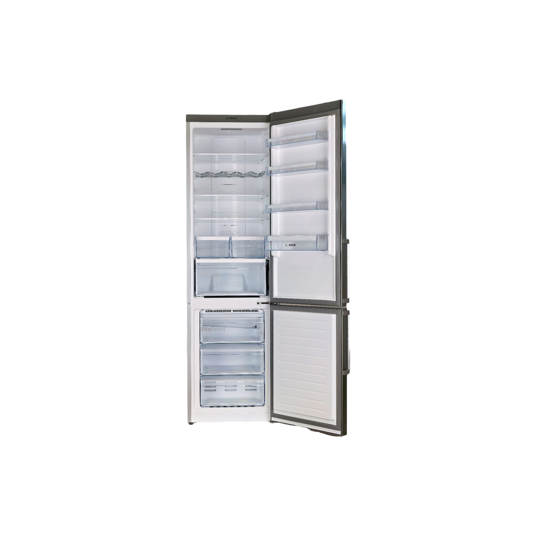 Réfrigérateur Avec Congélateur 366 L Reconditionné BOSCH KGN39XI38 : vue de l'intérieur
