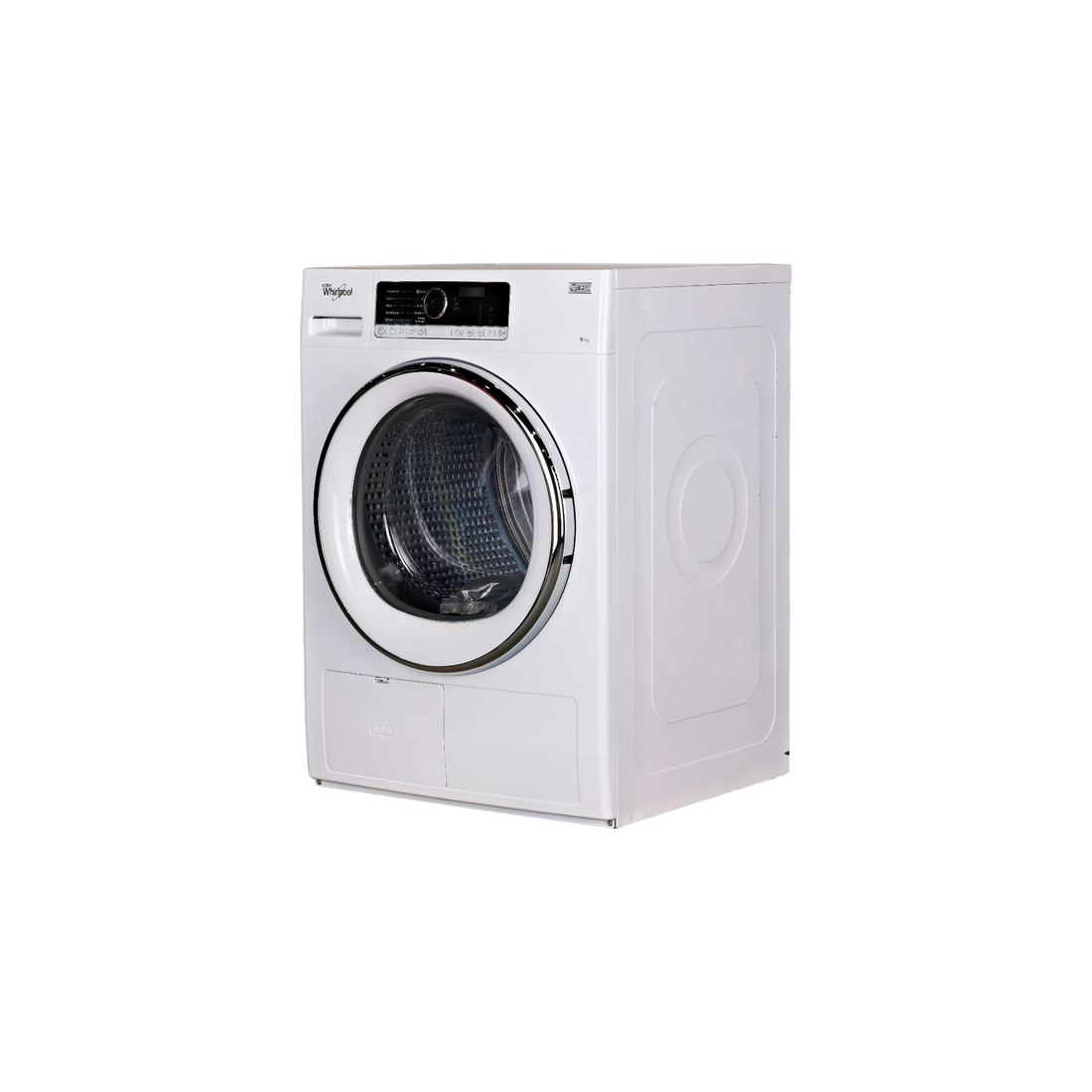 Seche-Linge Pompe À Chaleur 9 kg Reconditionné WHIRLPOOL HSCX 90422 : vue du côté gauche