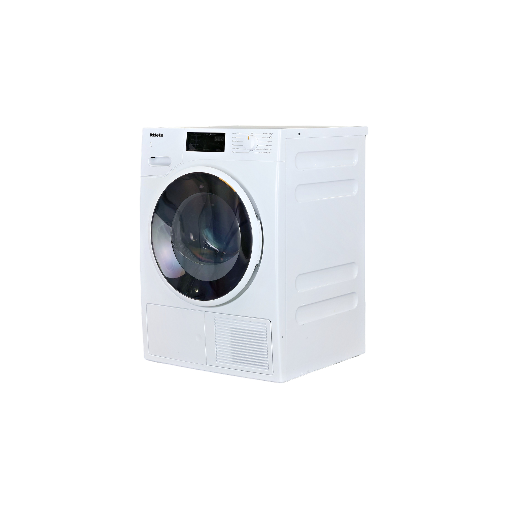 Seche-Linge Pompe À Chaleur 8 kg Reconditionné MIELE TWD 260 WP : vue du côté gauche