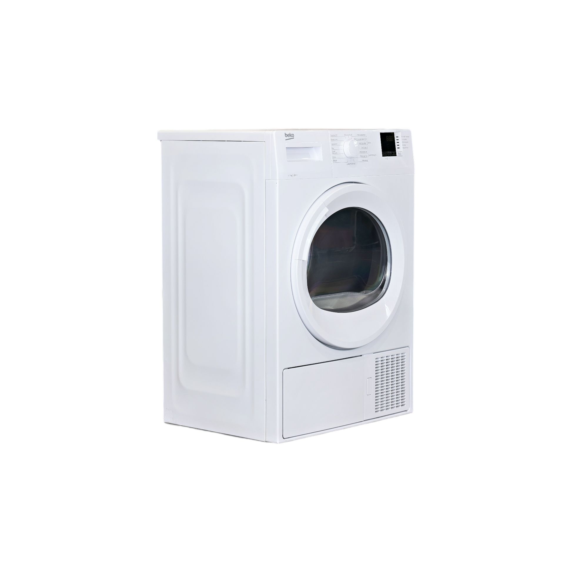 Seche-Linge Pompe À Chaleur 7 kg Reconditionné BEKO DM7412GA0W : vue du côté droit