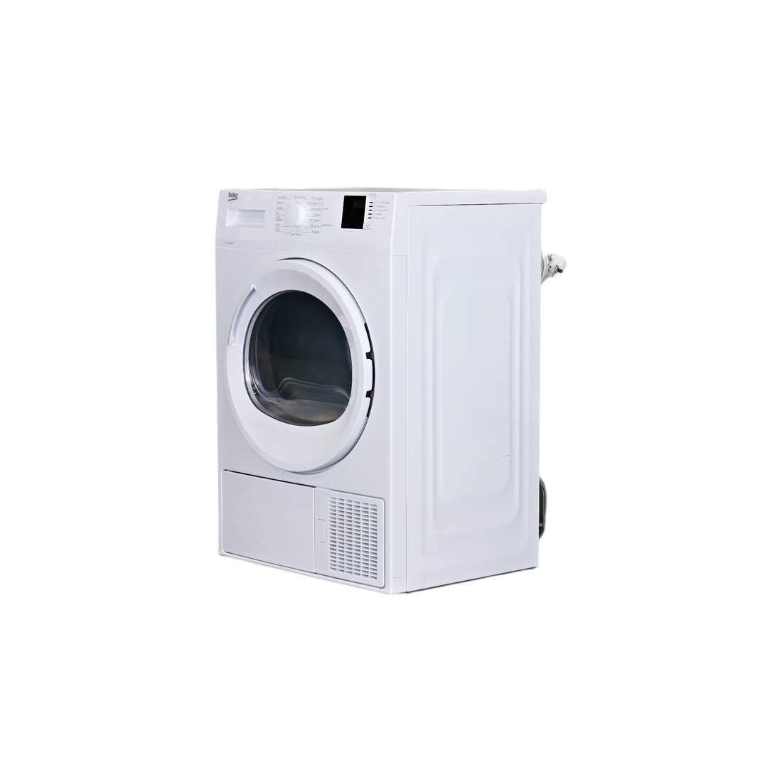Seche-Linge Pompe À Chaleur 7 kg Reconditionné BEKO DM7412GA0W : vue du côté gauche