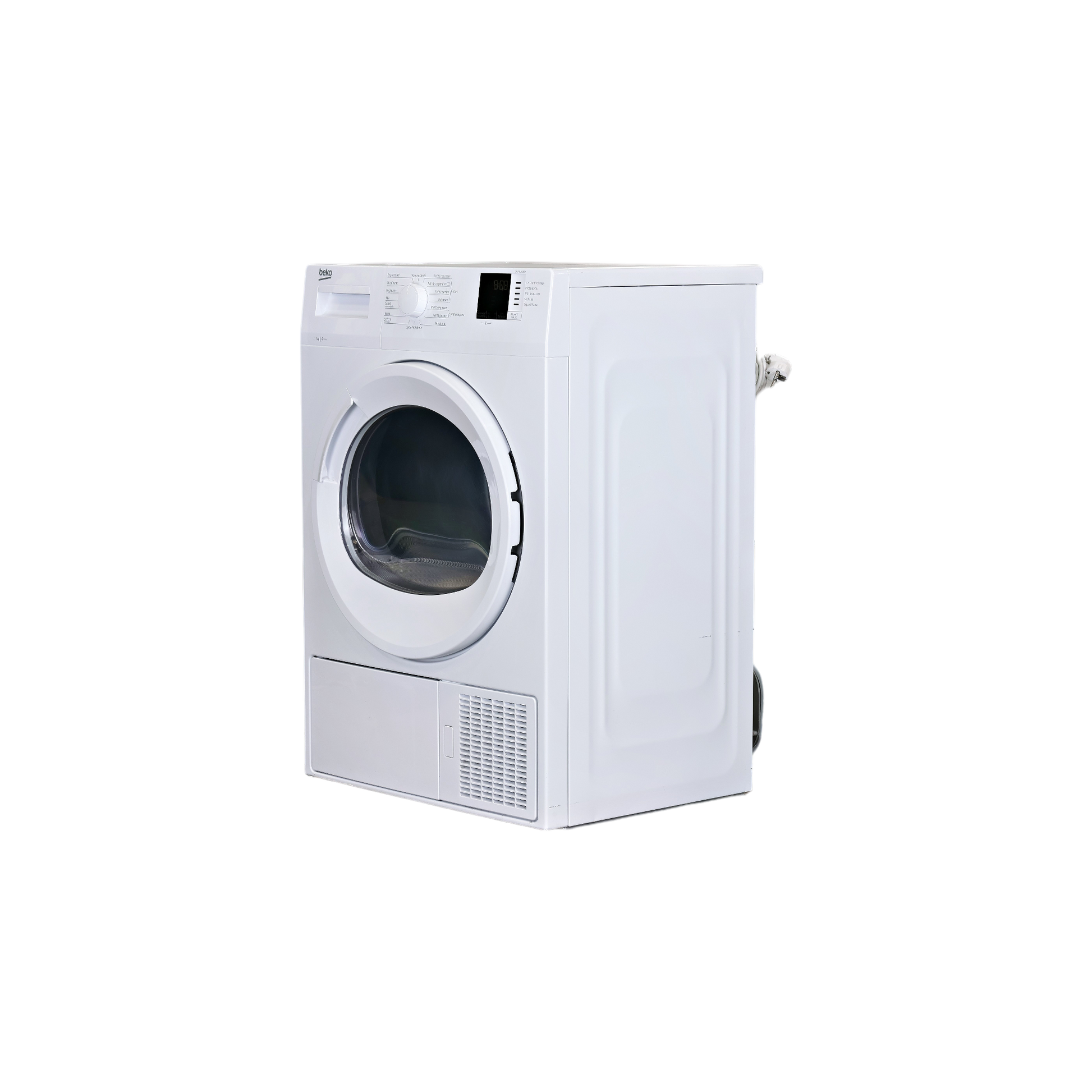 Seche-Linge Pompe À Chaleur 7 kg Reconditionné BEKO DM7412GA0W : vue du côté gauche