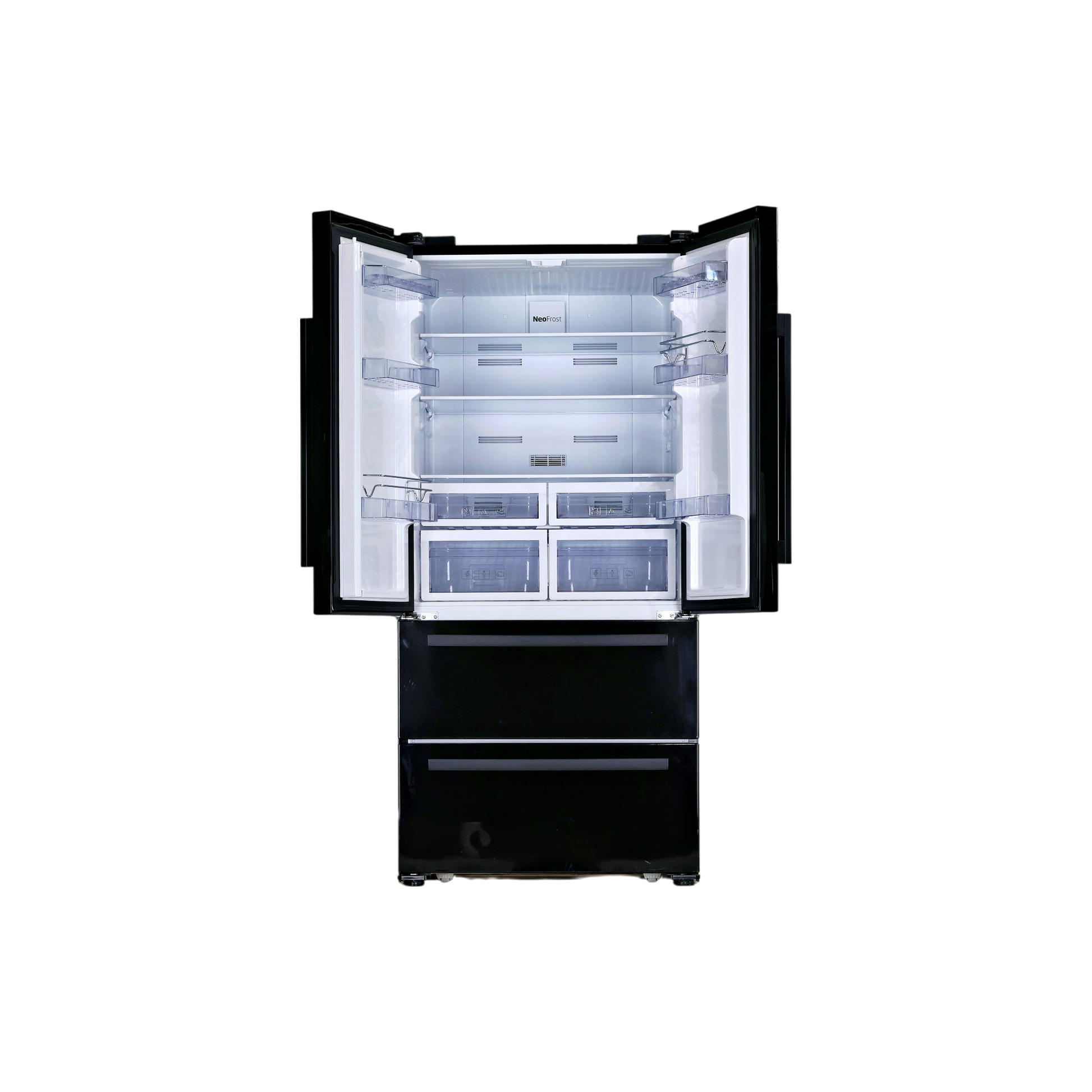 Réfrigérateur Multi-Portes 539 L Reconditionné BEKO GNE539P : vue de l'intérieur