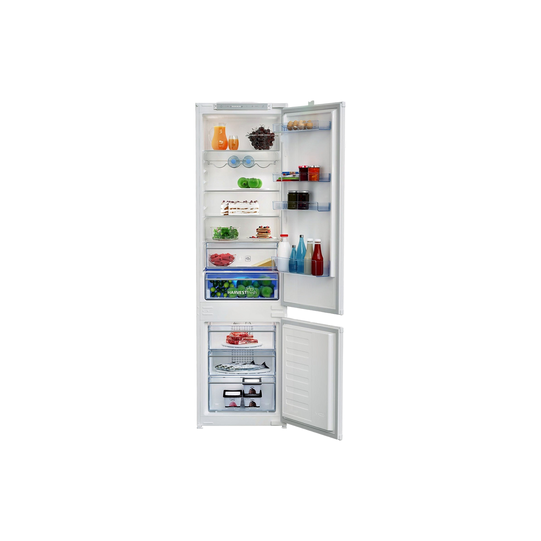 Réfrigérateur Encastrable 289 L Reconditionné BEKO BCHA306E4SN : vue de face
