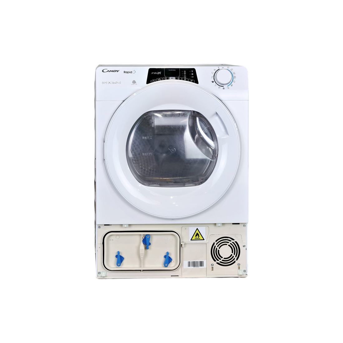 Seche-Linge Pompe À Chaleur 10 kg Reconditionné CANDY ROH10A2TE-S : vue de face