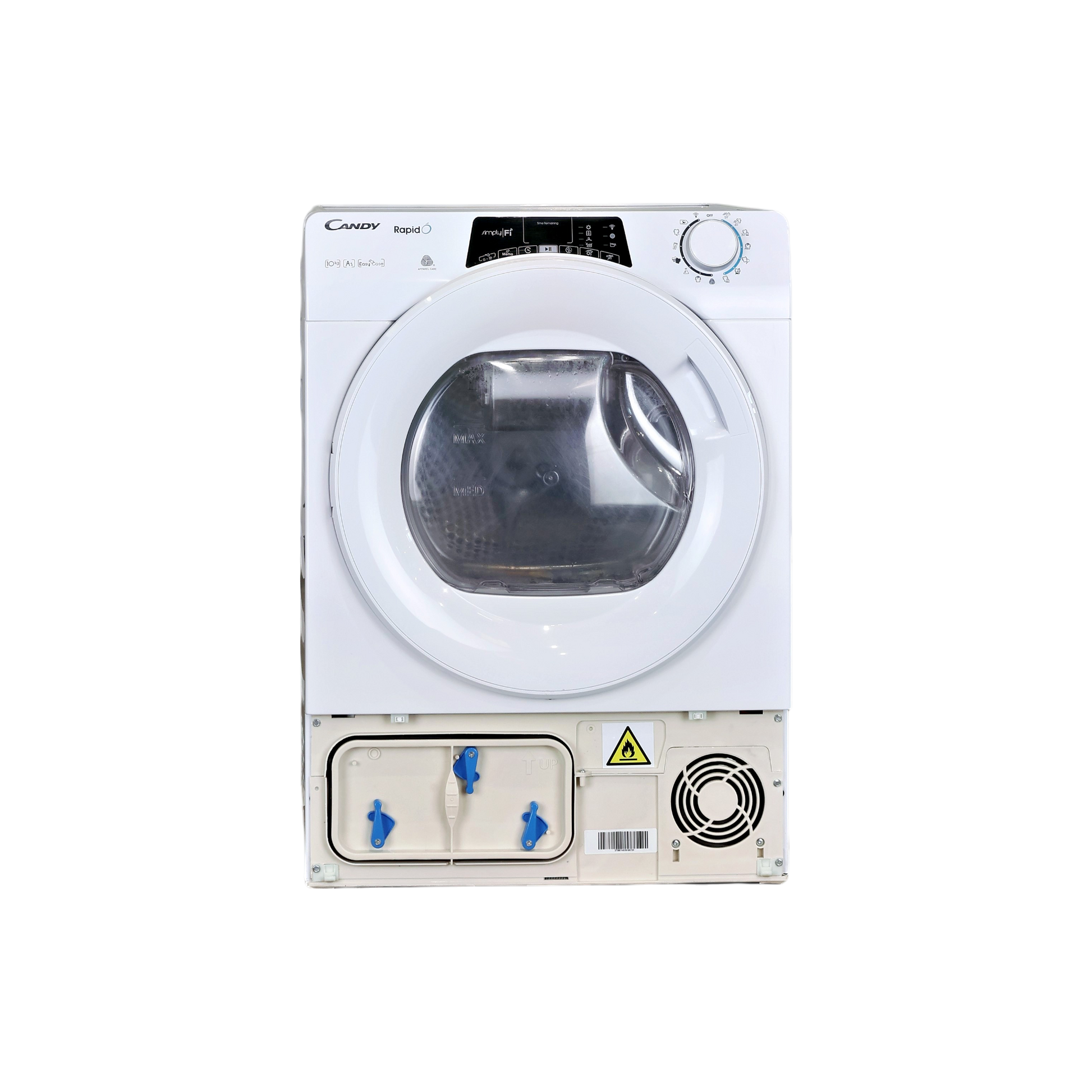 Seche-Linge Pompe À Chaleur 10 kg Reconditionné CANDY ROH10A2TE-S : vue de face