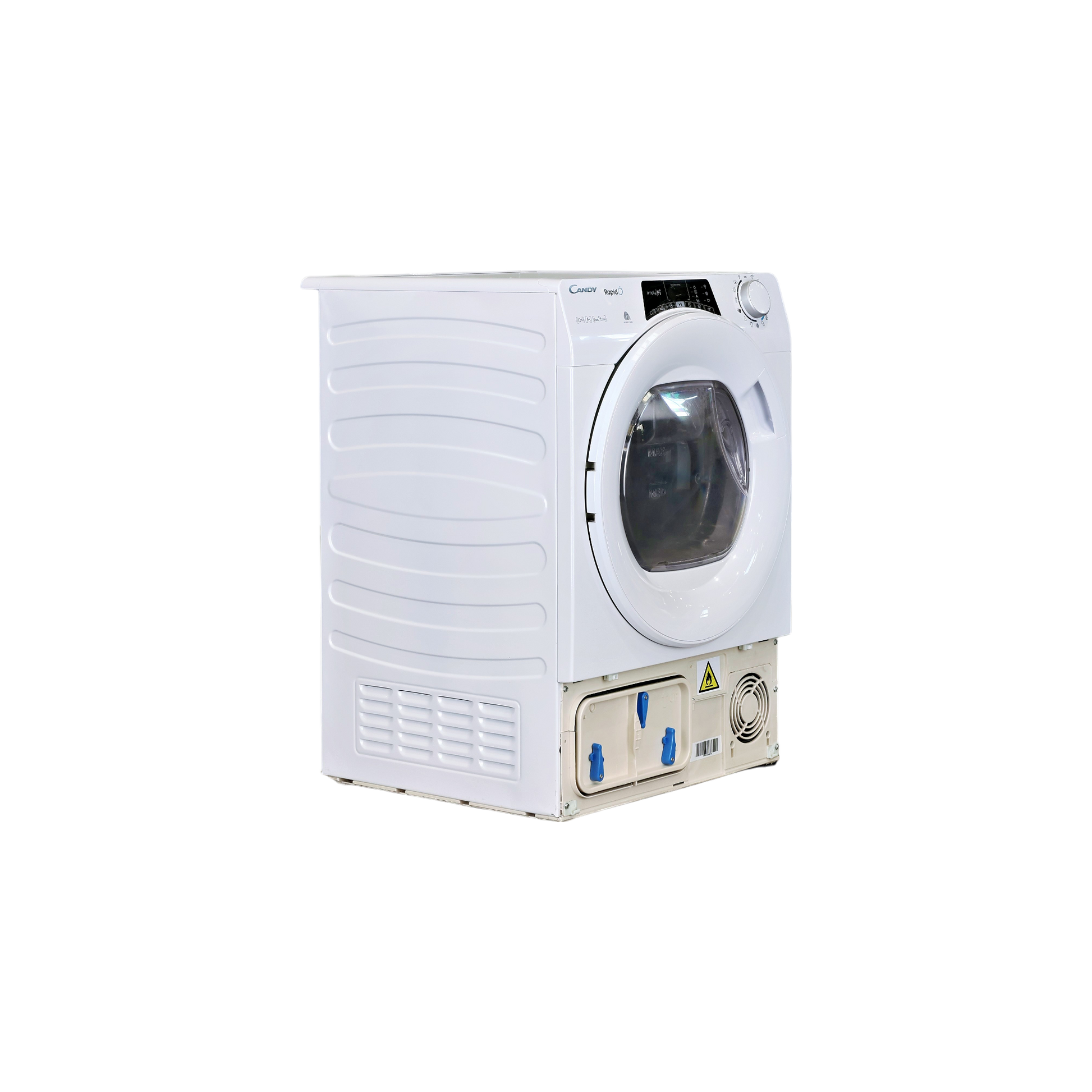 Seche-Linge Pompe À Chaleur 10 kg Reconditionné CANDY ROH10A2TE-S : vue du côté droit
