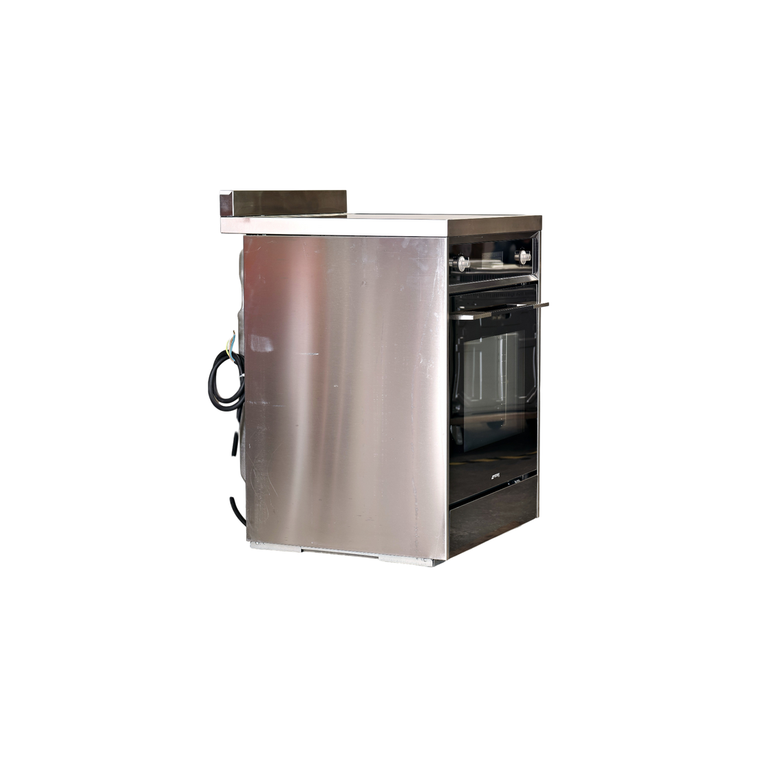 Cuisinière Vitrocéramique  Reconditionné SMEG CLPI460N : vue du côté droit