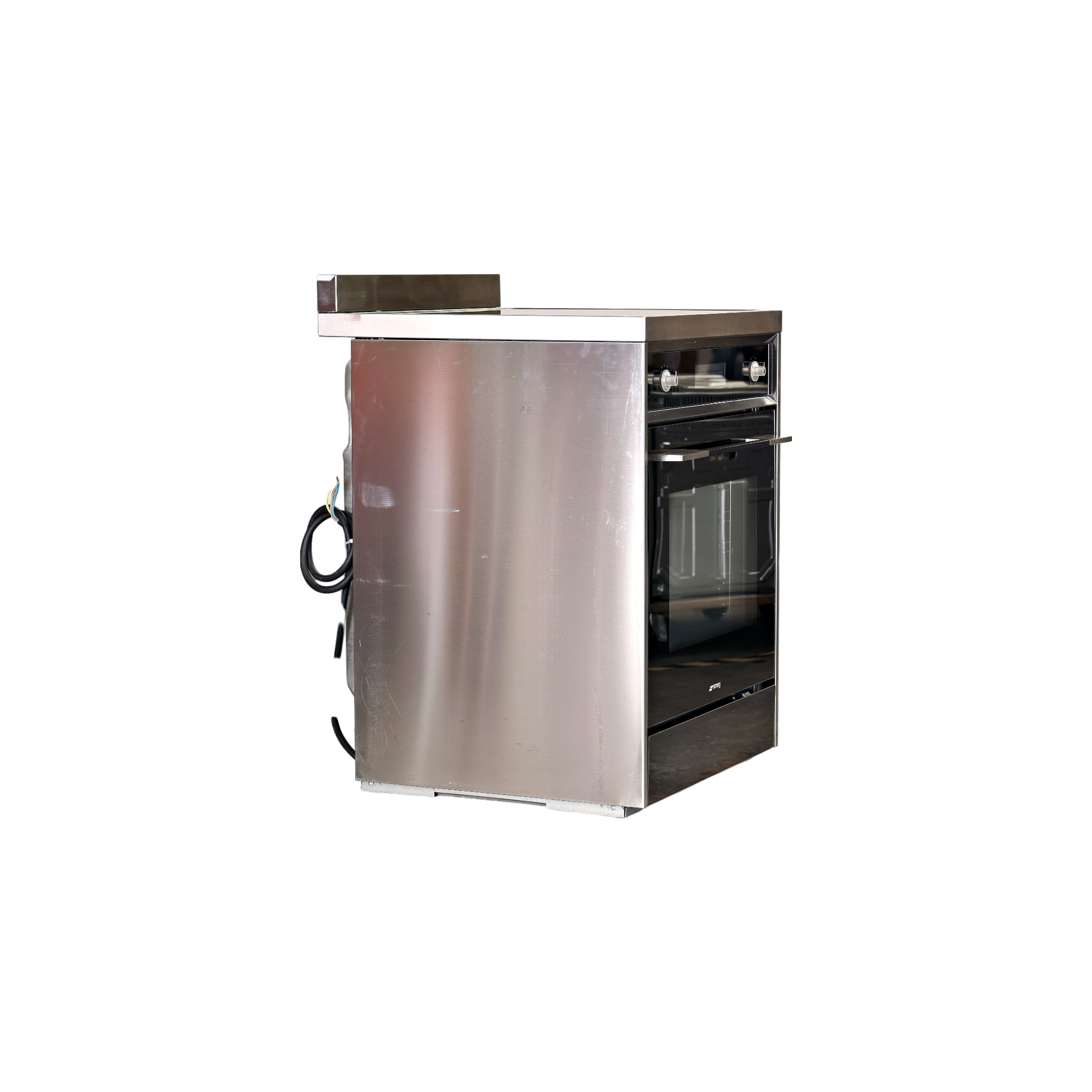 Cuisinière Vitrocéramique  Reconditionné SMEG CLPI460N : vue du côté droit