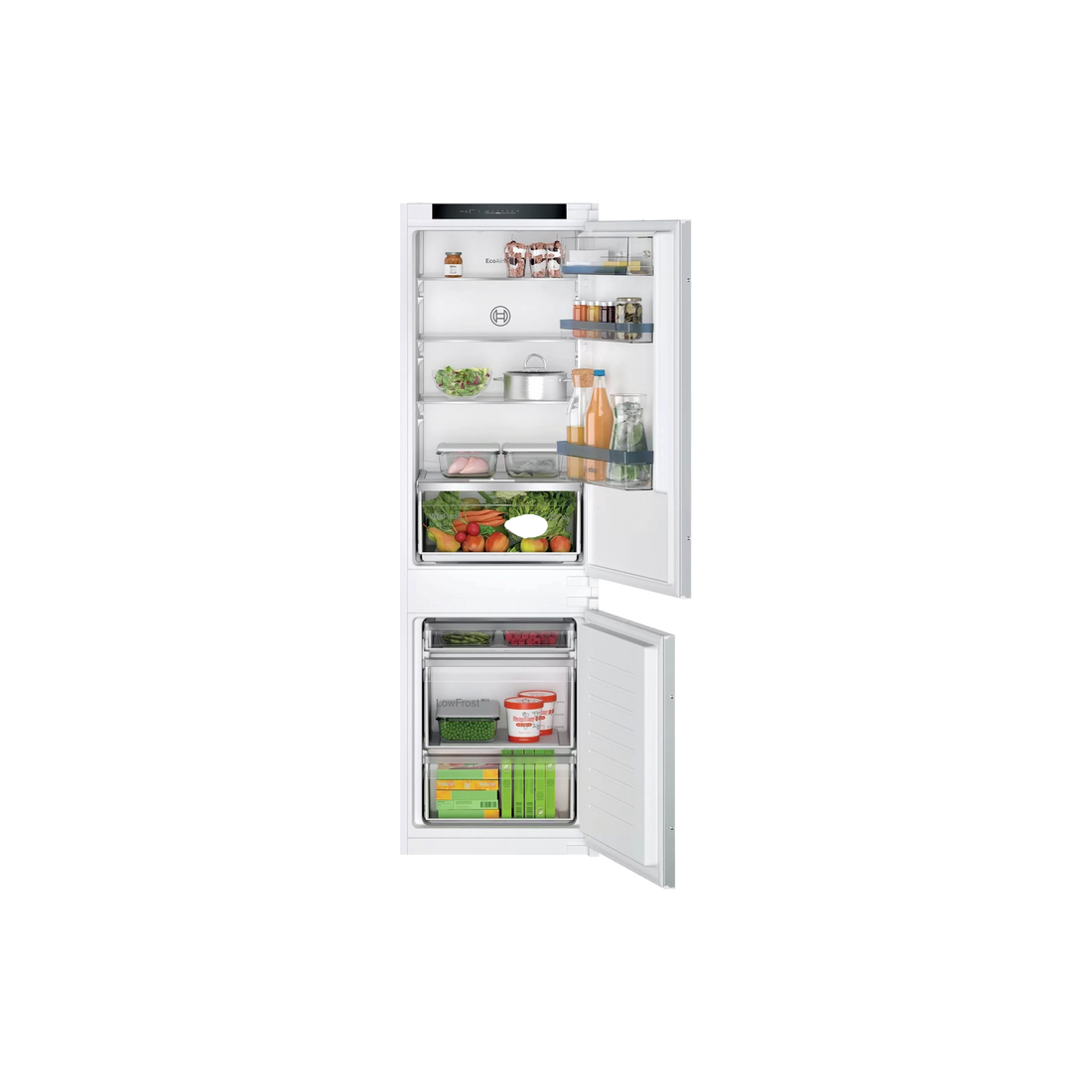 Réfrigérateur Encastrable 267 L Reconditionné BOSCH KIV86VSE0 : vue de face