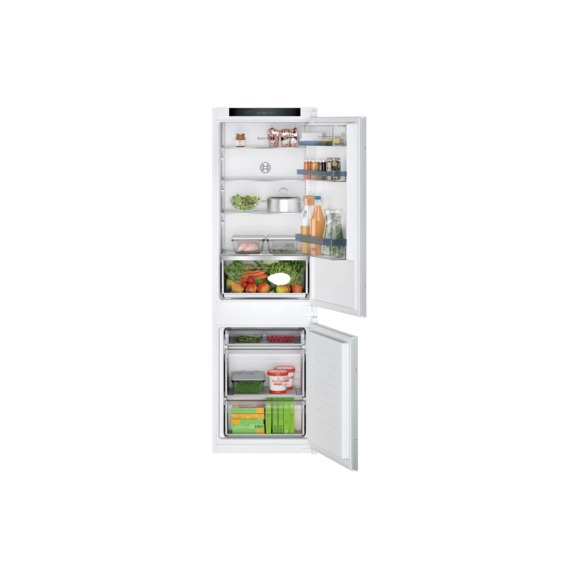 Réfrigérateur Encastrable 267 L Reconditionné BOSCH KIV86VSE0 : vue de face