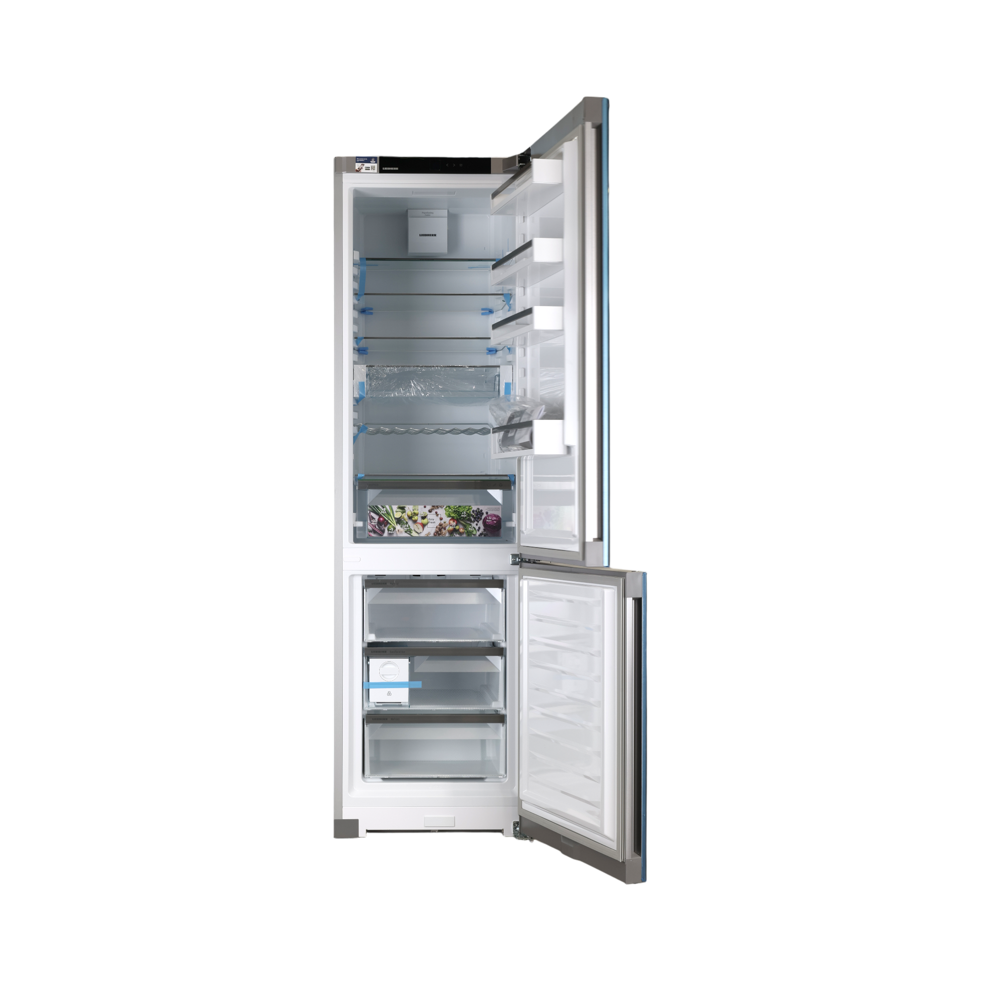 Réfrigérateur Avec Congélateur 371 L Reconditionné LIEBHERR CNSDC 5723-20 : vue de l'intérieur