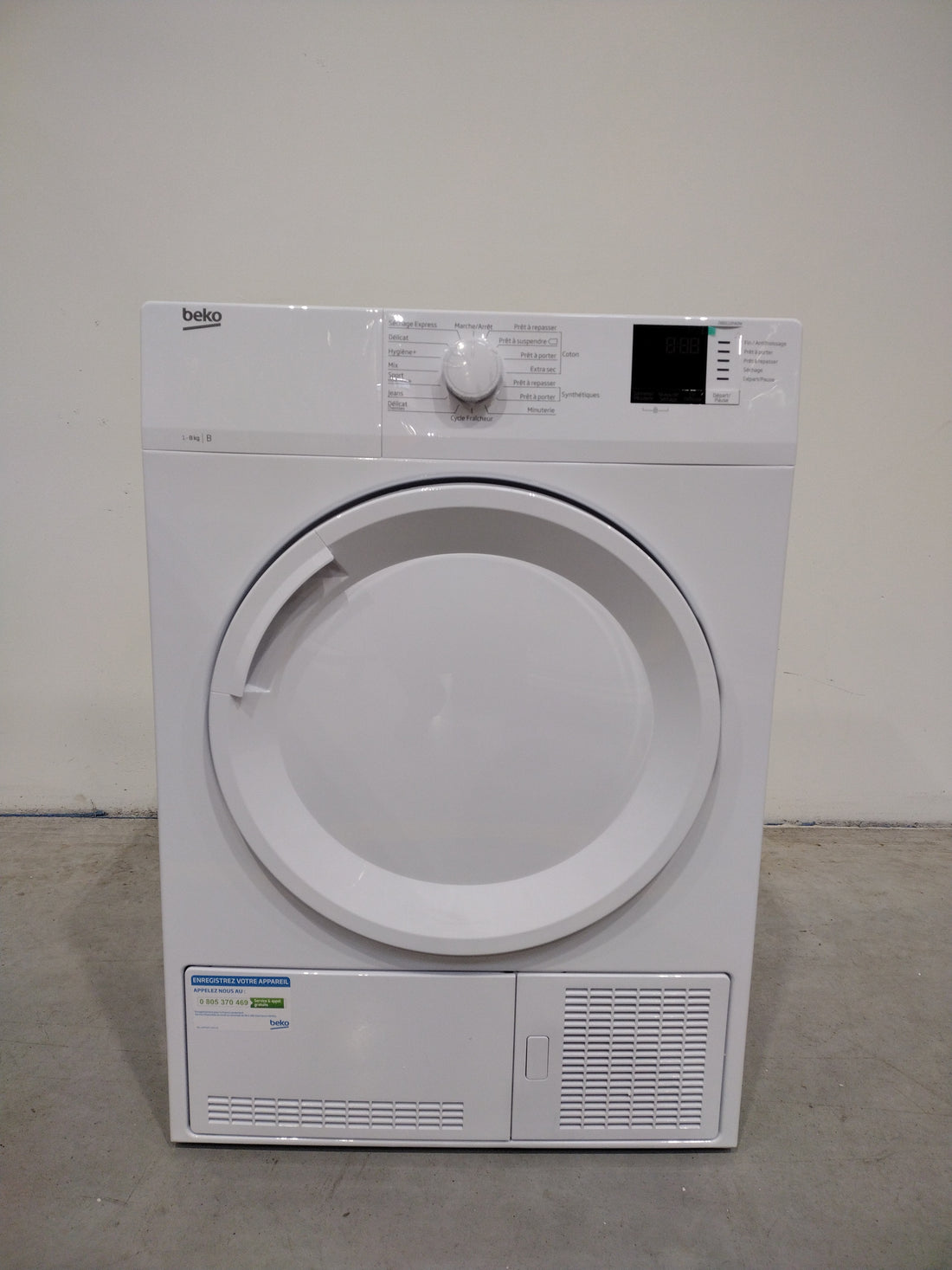 Seche-Linge Condensation 8 kg Reconditionné BEKO DB8112PA0W : détails