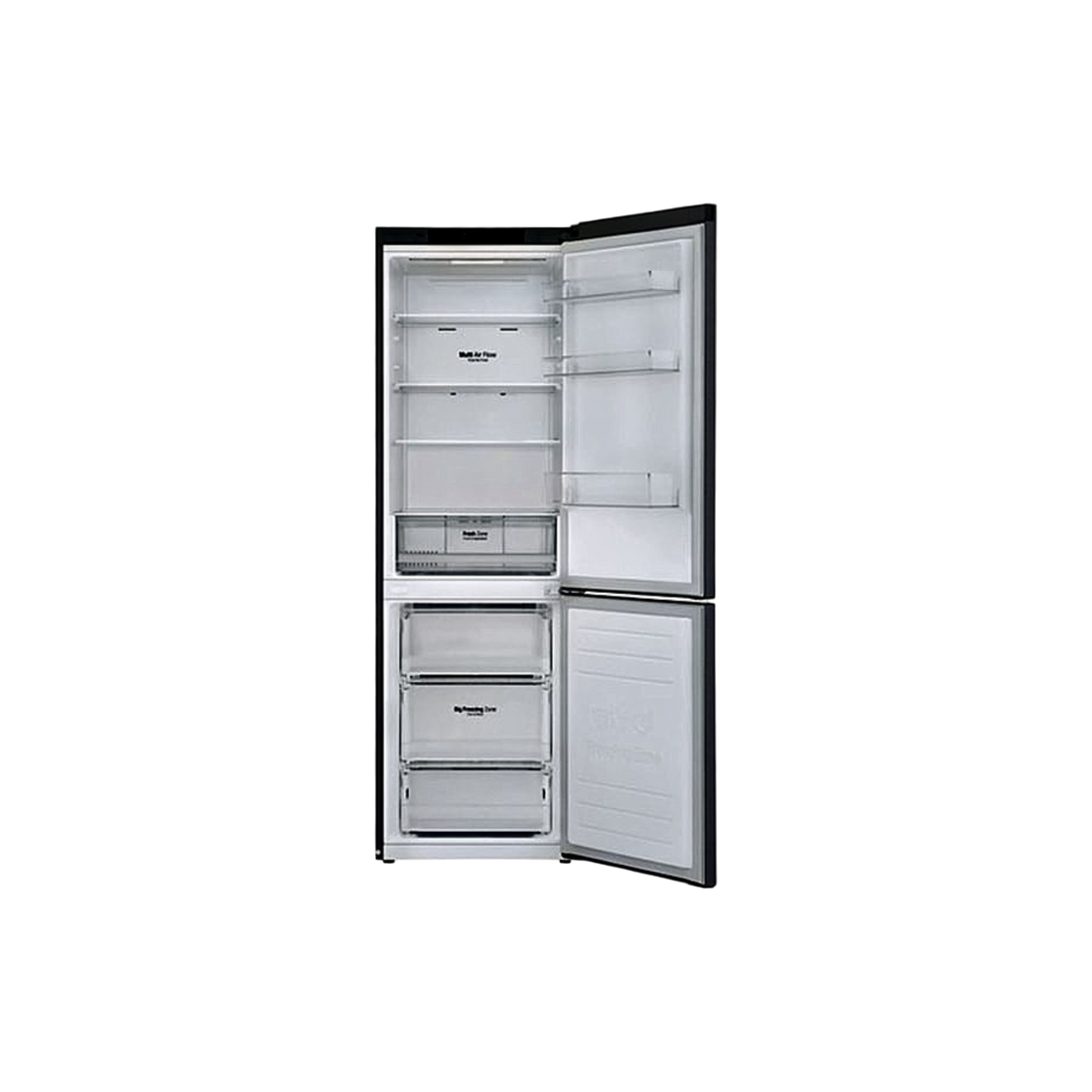 Réfrigérateur Avec Congélateur 341 L Reconditionné LG GBP30DSLZN : vue de l'intérieur