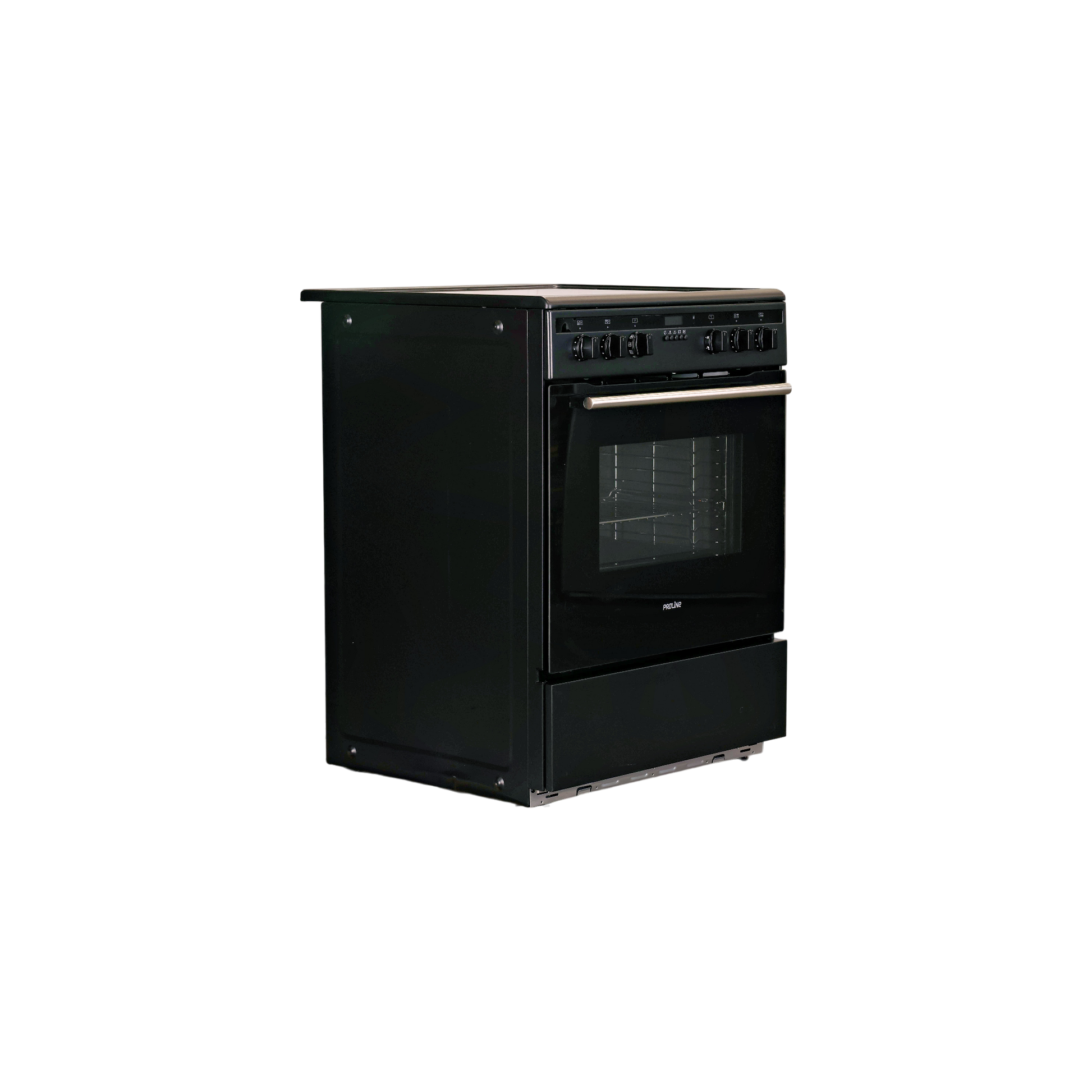 Cuisinière À Induction  Reconditionné PROLINE P602IMCIBK : vue du côté droit