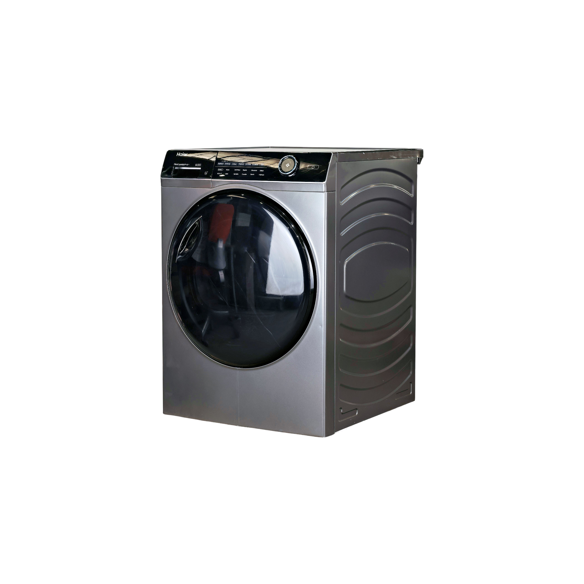Seche-Linge Pompe À Chaleur 9 kg Reconditionné HAIER HD90-A2959S : vue du côté gauche