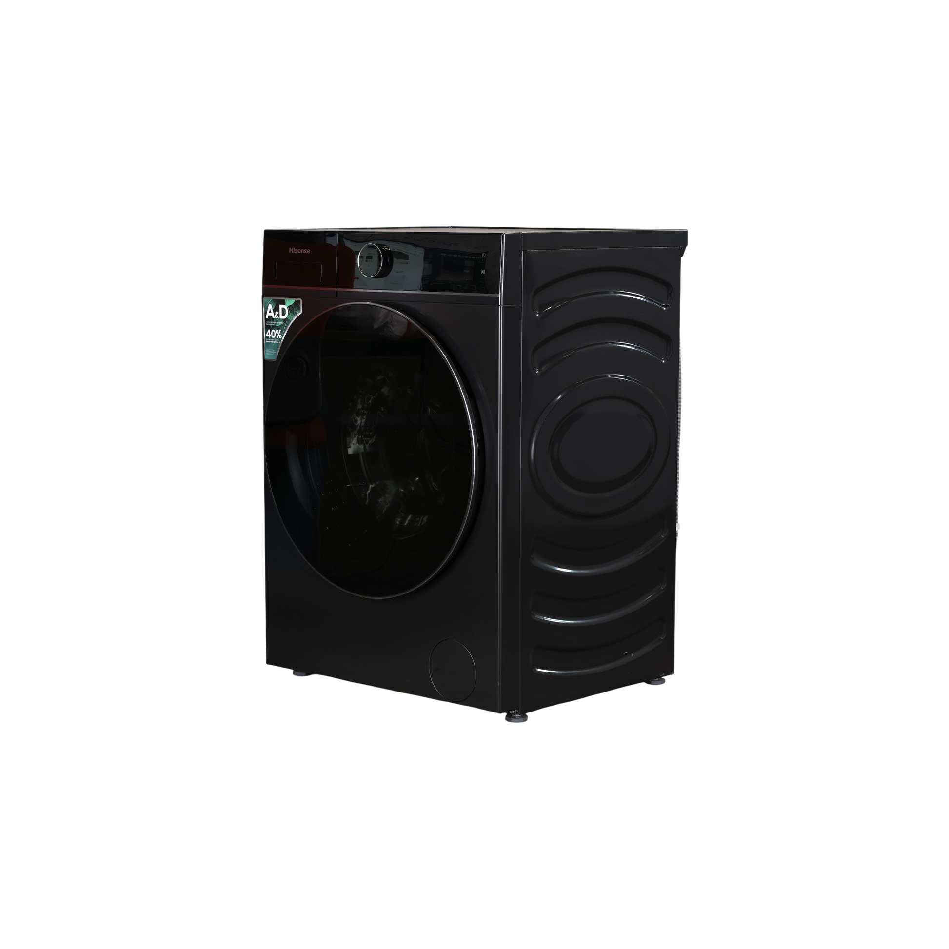 Lave-Linge Sechant 10.5 kg Reconditionné HISENSE WD5I1045BBQ : vue du côté gauche