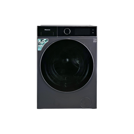 Lave-Linge Sechant 10.5 kg Reconditionné HISENSE WD5I1045BBQ : vue de face