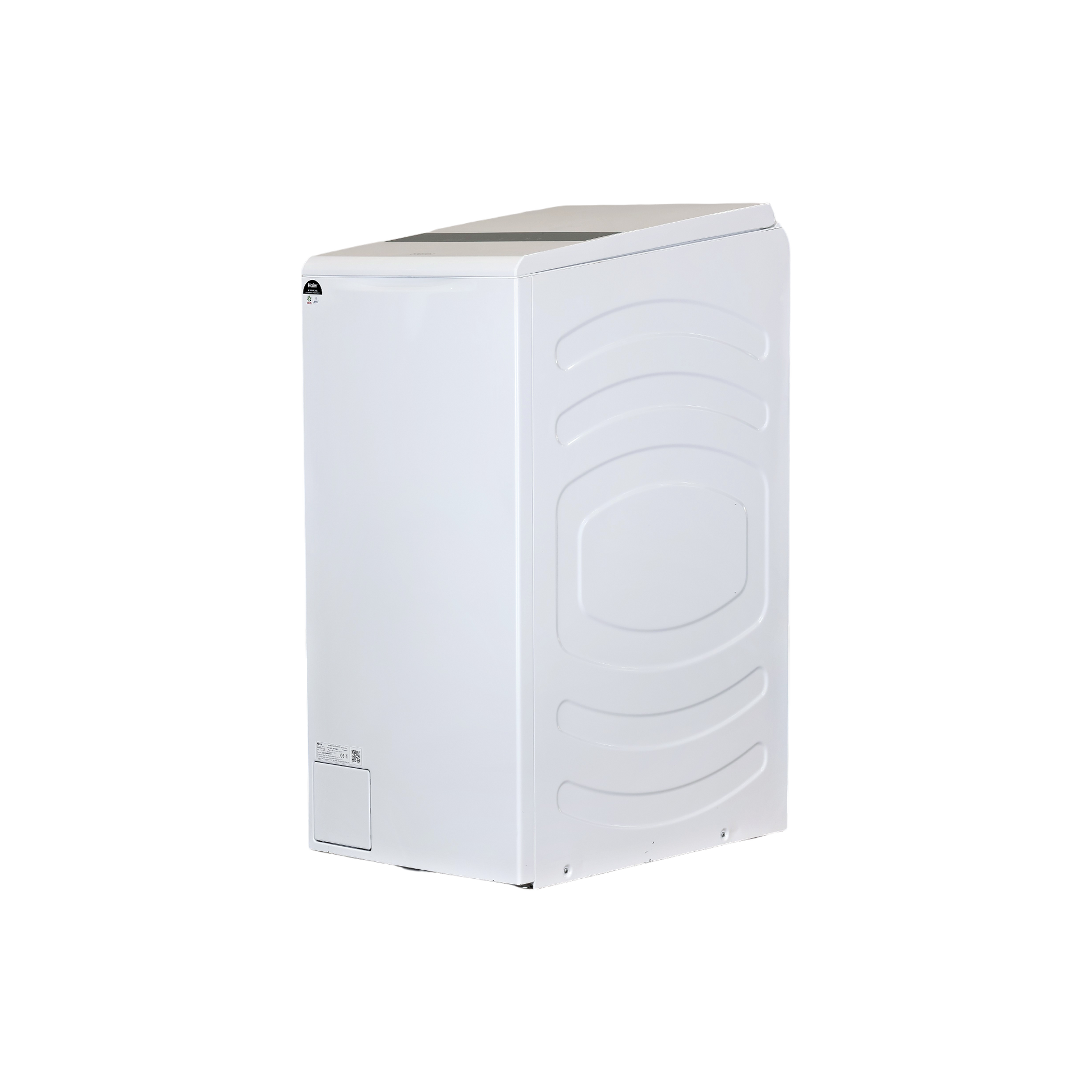 Lave-Linge Top 9 kg Reconditionné HAIER HW90-BPD13386U-S : vue du côté gauche