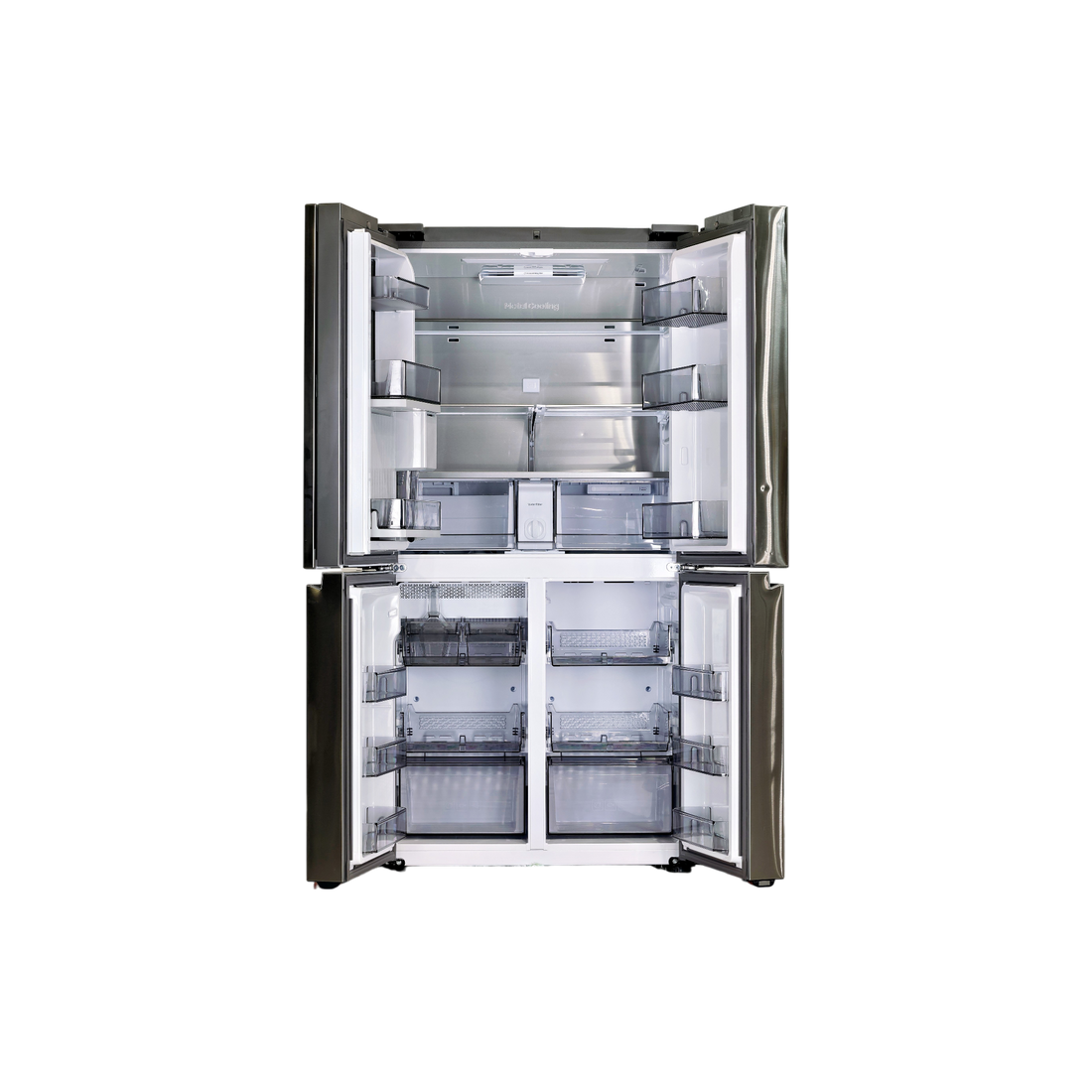 Réfrigérateur Multi-Portes 636 L Reconditionné SAMSUNG RF65DG9H0ESR : vue de l'intérieur
