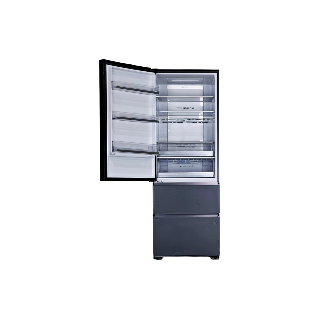 Réfrigérateur Multi-Portes 483 L Reconditionné HAIER HTW7720ENMB : vue de l'intérieur