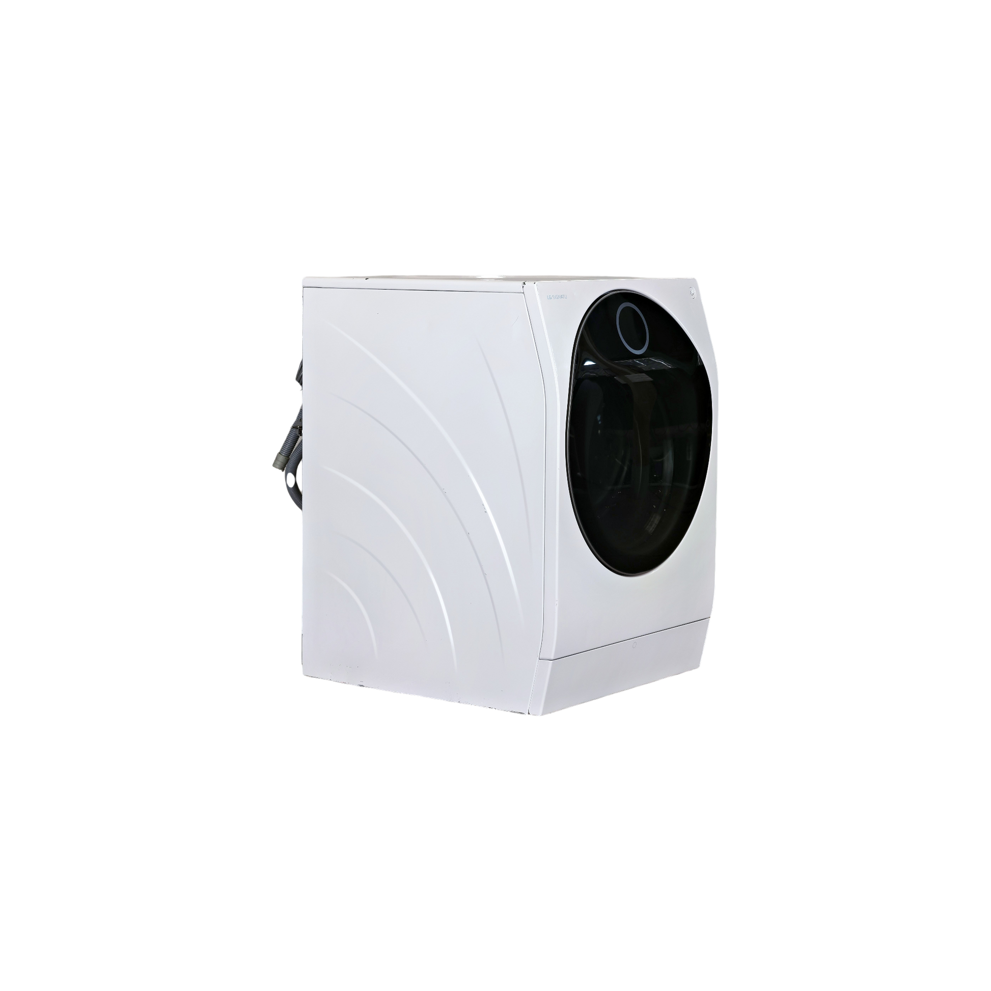 Lave-Linge Sechant 12 kg Reconditionné LG LSWD100E : vue du côté droit