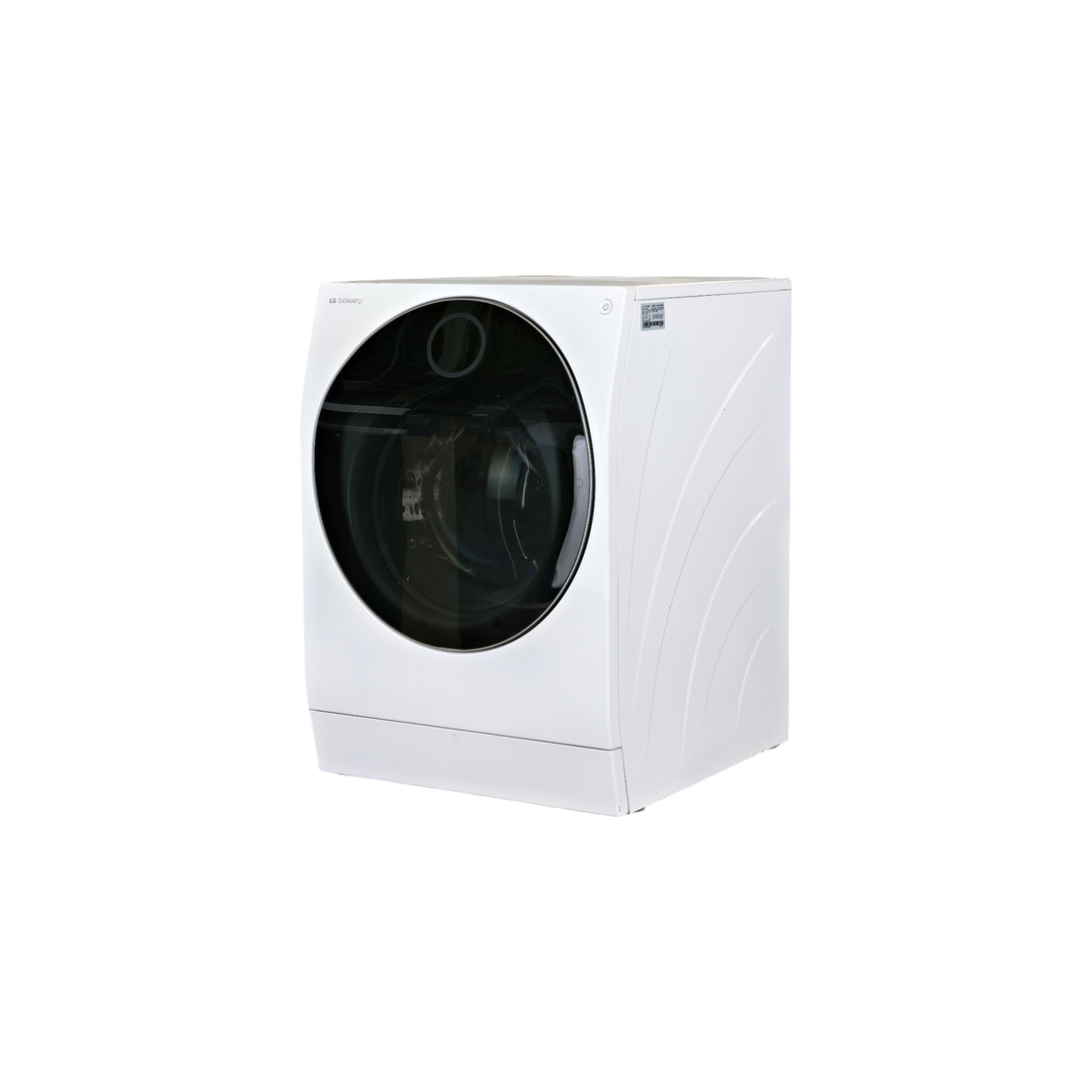 Lave-Linge Sechant 12 kg Reconditionné LG LSWD100E : vue du côté gauche