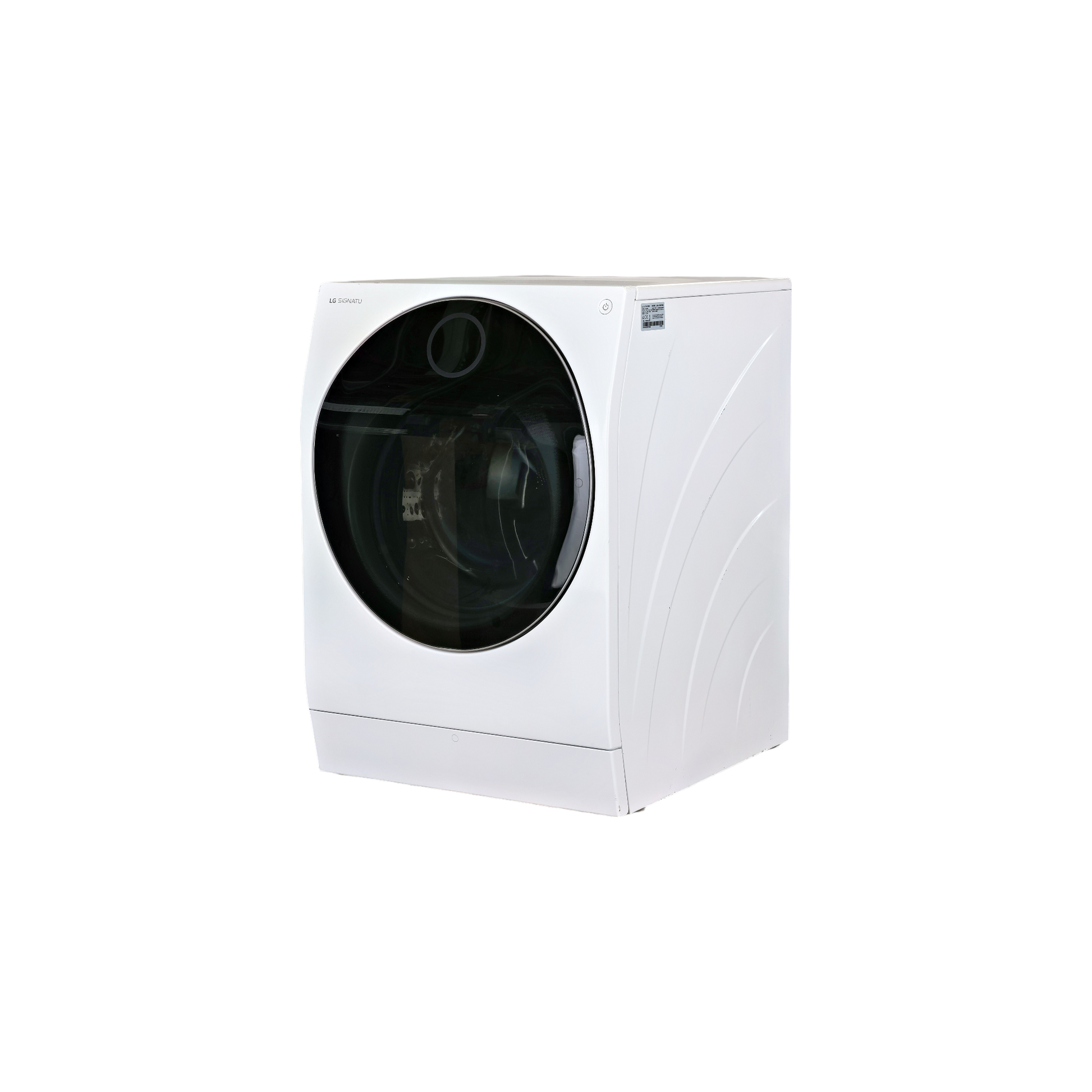 Lave-Linge Sechant 12 kg Reconditionné LG LSWD100E : vue du côté gauche