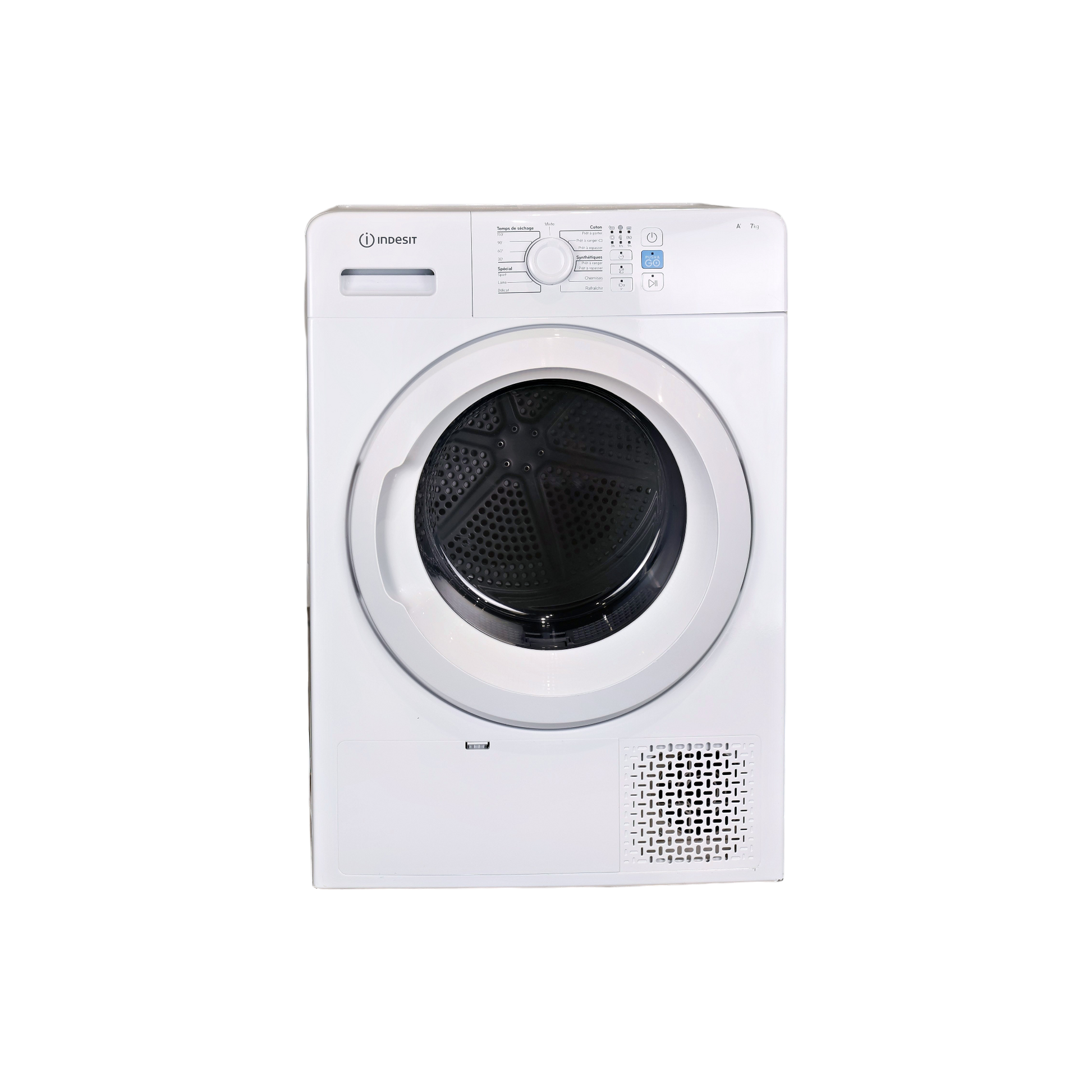 Seche-Linge Pompe À Chaleur 7 kg Reconditionné INDESIT YTM0871FR : vue de face