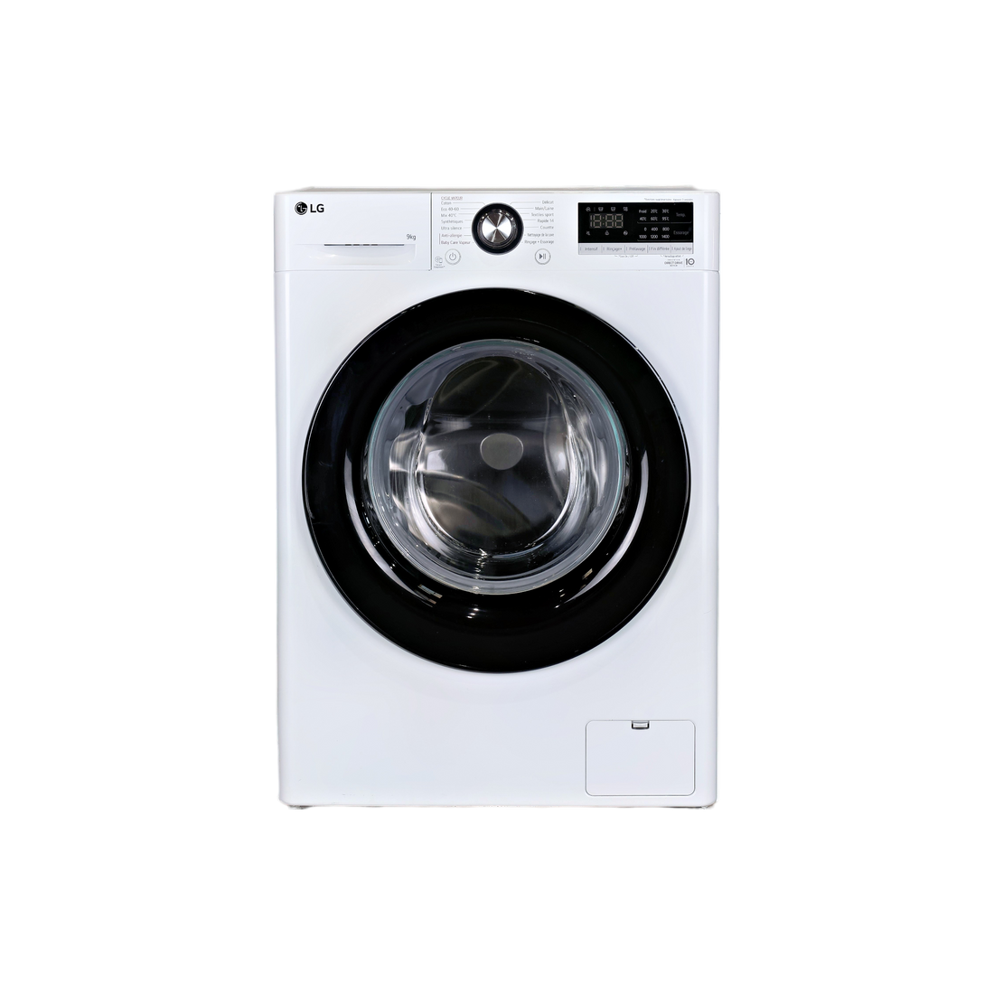 Lave-Linge Hublot 9 kg Reconditionné LG F94V35WHS : vue de face