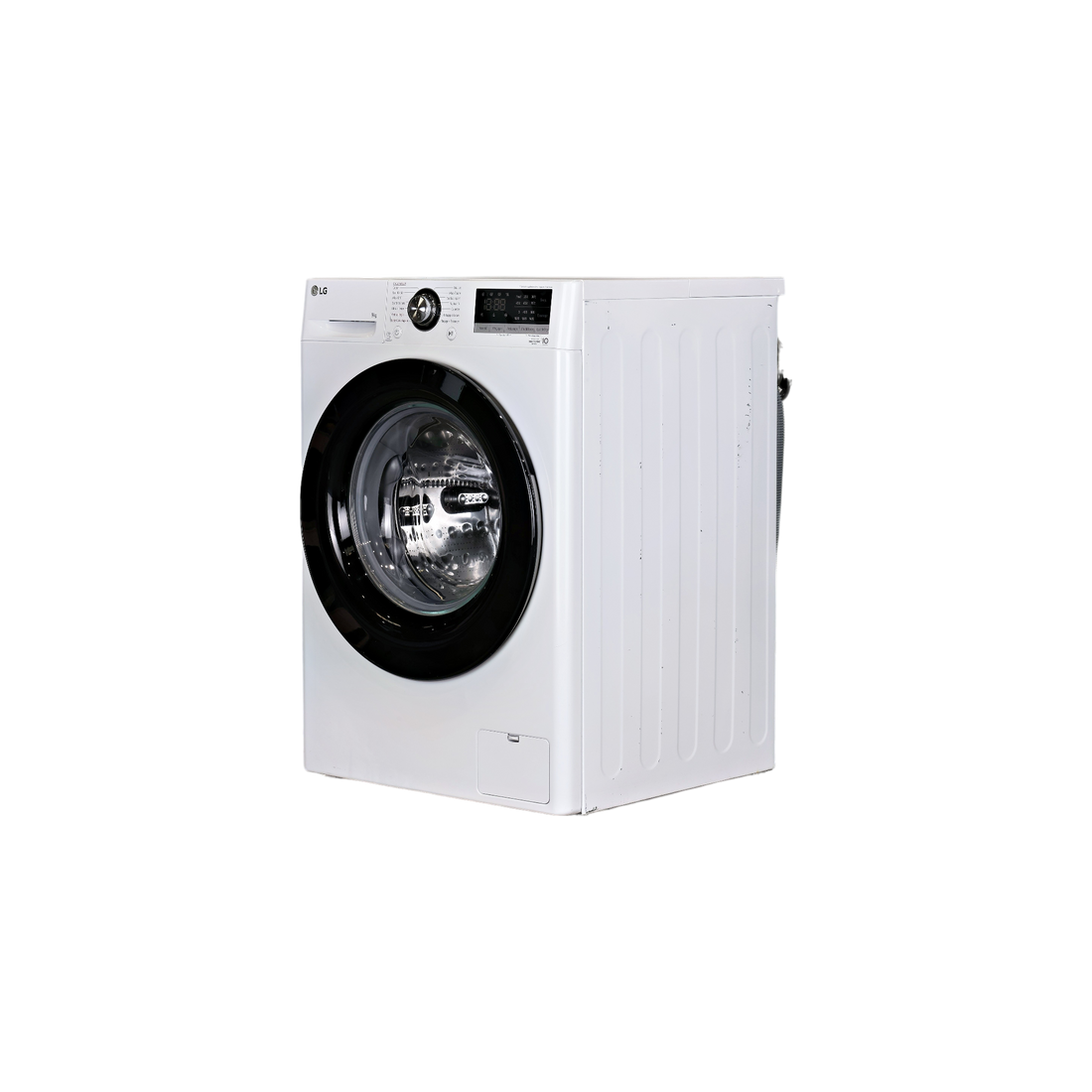 Lave-Linge Hublot 9 kg Reconditionné LG F94V35WHS : vue du côté gauche